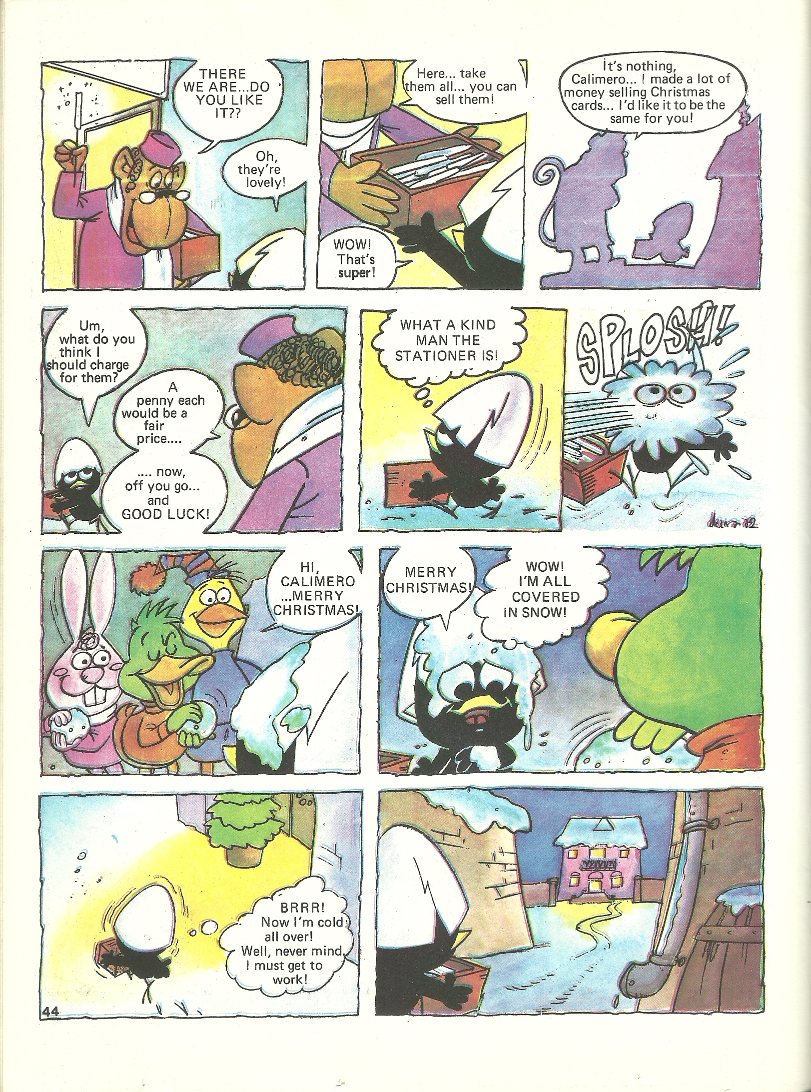 Read online Pagot's Calimero comic -  Issue # Full - 45