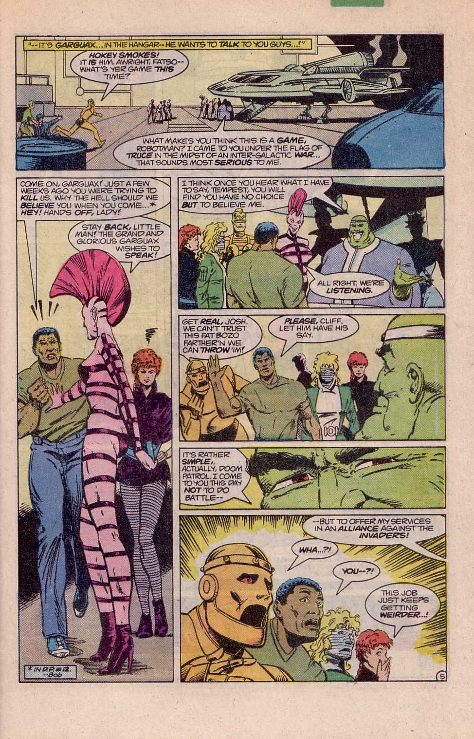 Read online Doom Patrol (1987) comic -  Issue #17 - 6