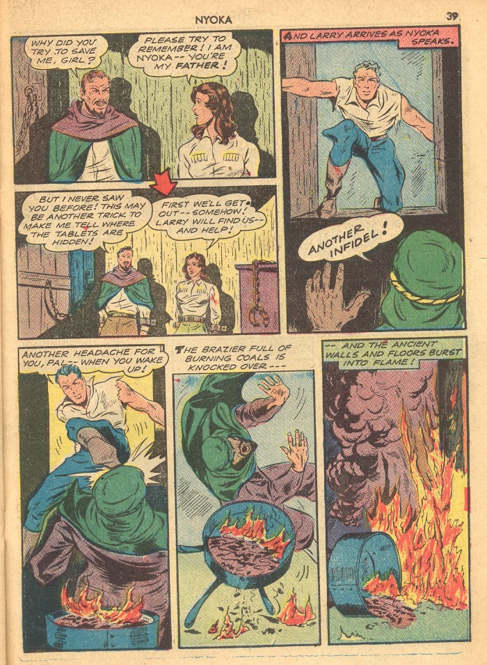 Read online Jungle Girl (1942) comic -  Issue #1 - 39
