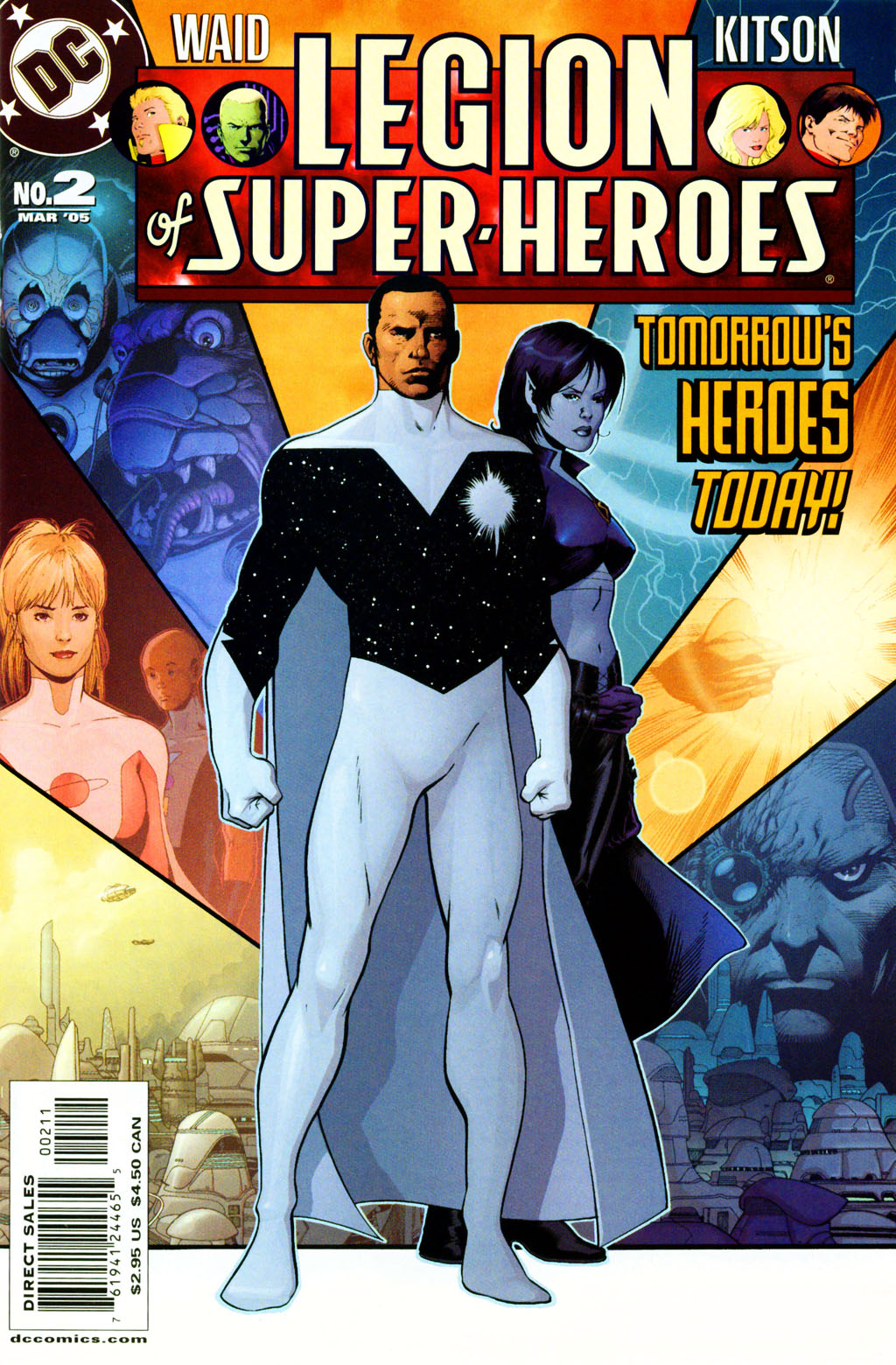 Read online Legion of Super-Heroes (2005) comic -  Issue #2 - 1