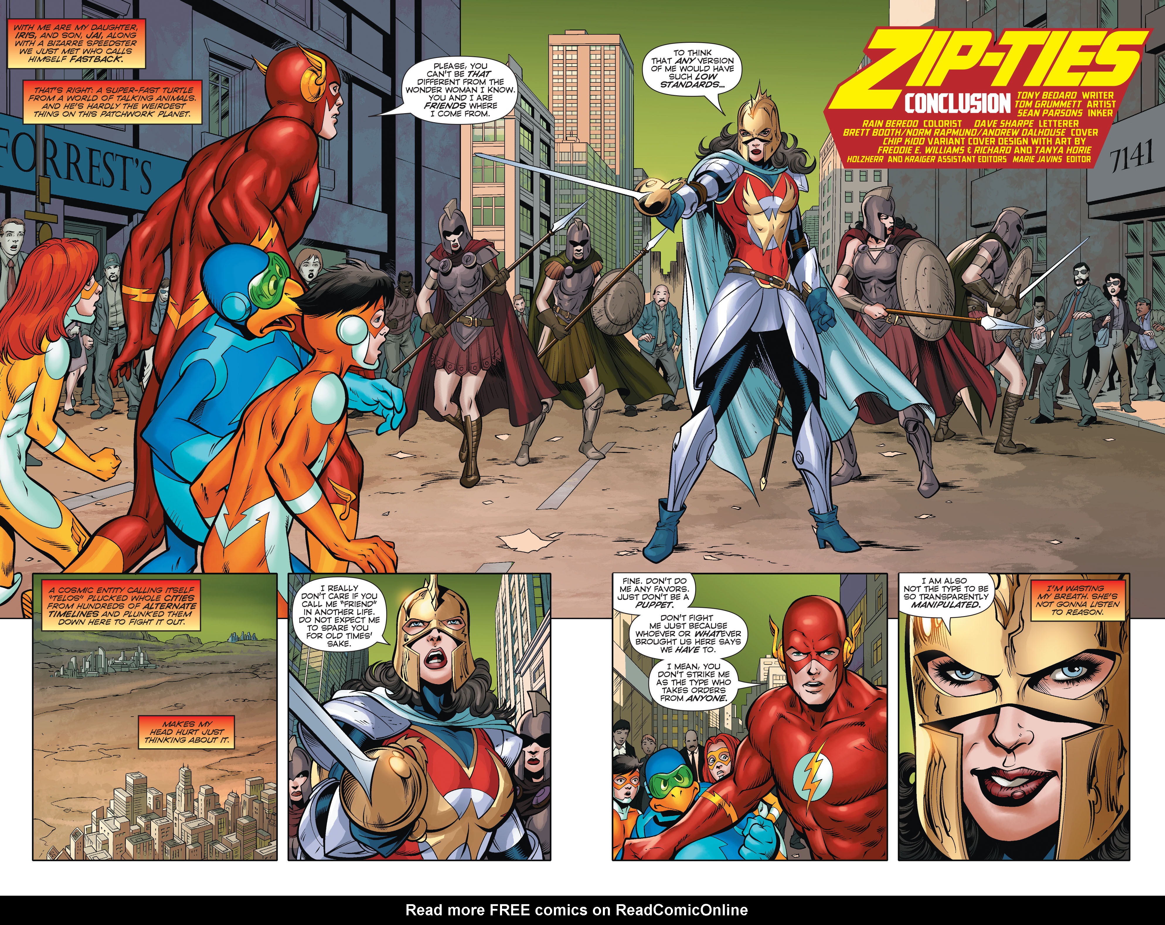 Read online Convergence Speed Force comic -  Issue #2 - 3