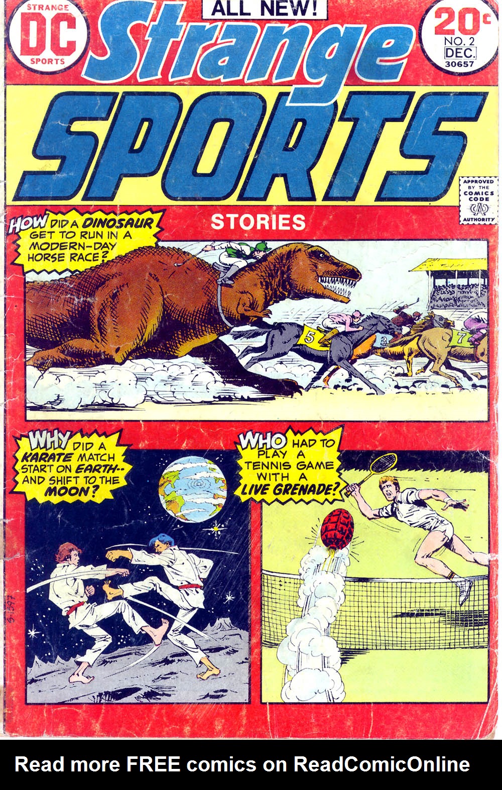 Read online Strange Sports Stories (1973) comic -  Issue #2 - 1