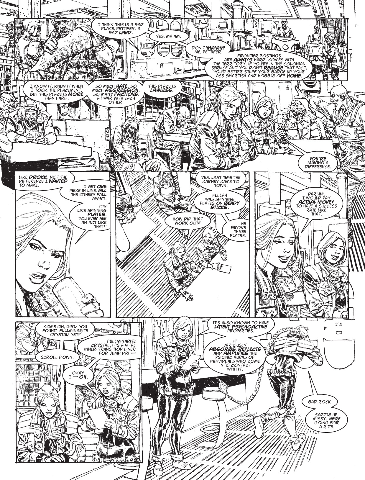 Read online Judge Dredd Megazine (Vol. 5) comic -  Issue #354 - 25