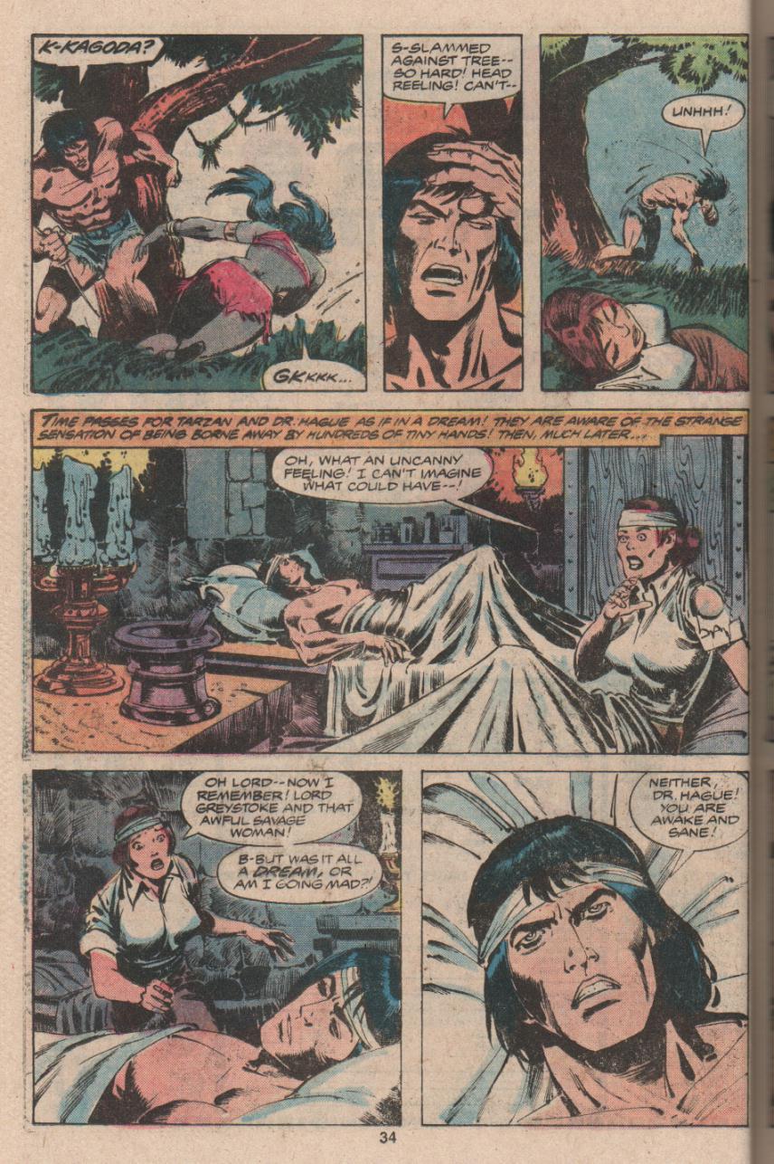 Read online Tarzan (1977) comic -  Issue # _Annual 3 - 25