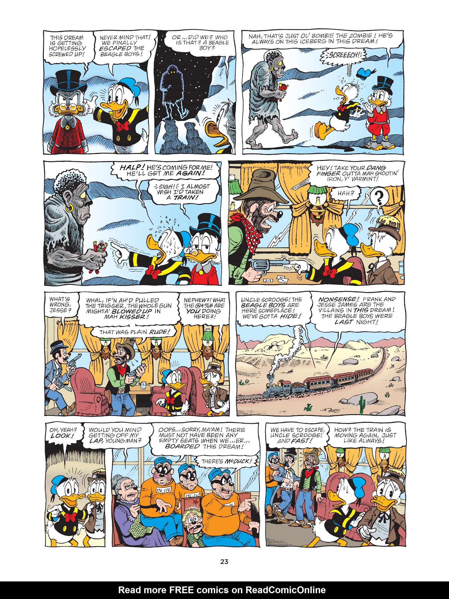 Read online Walt Disney Uncle Scrooge and Donald Duck: The Don Rosa Library comic -  Issue # TPB 10 (Part 1) - 24
