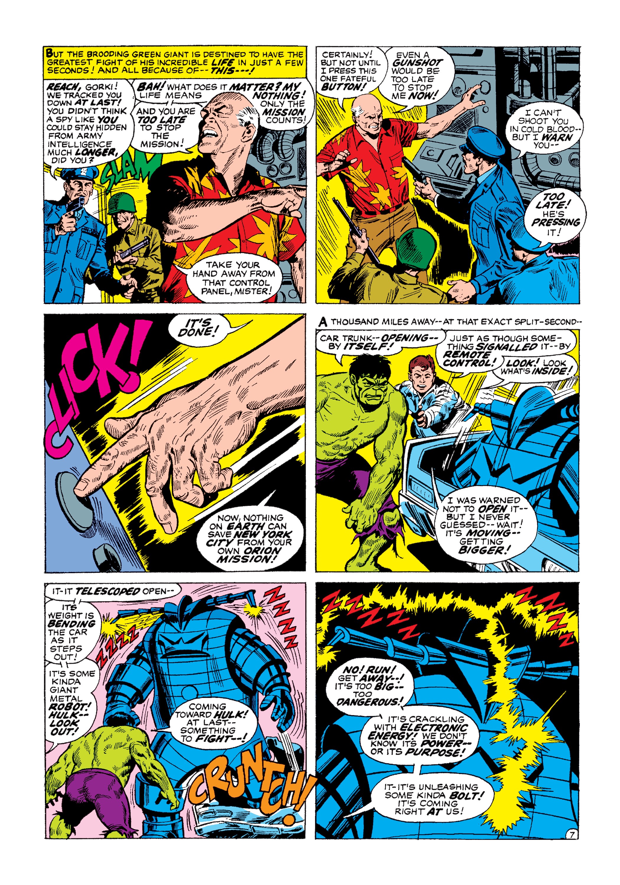 Read online Marvel Masterworks: The Incredible Hulk comic -  Issue # TPB 3 (Part 1) - 69