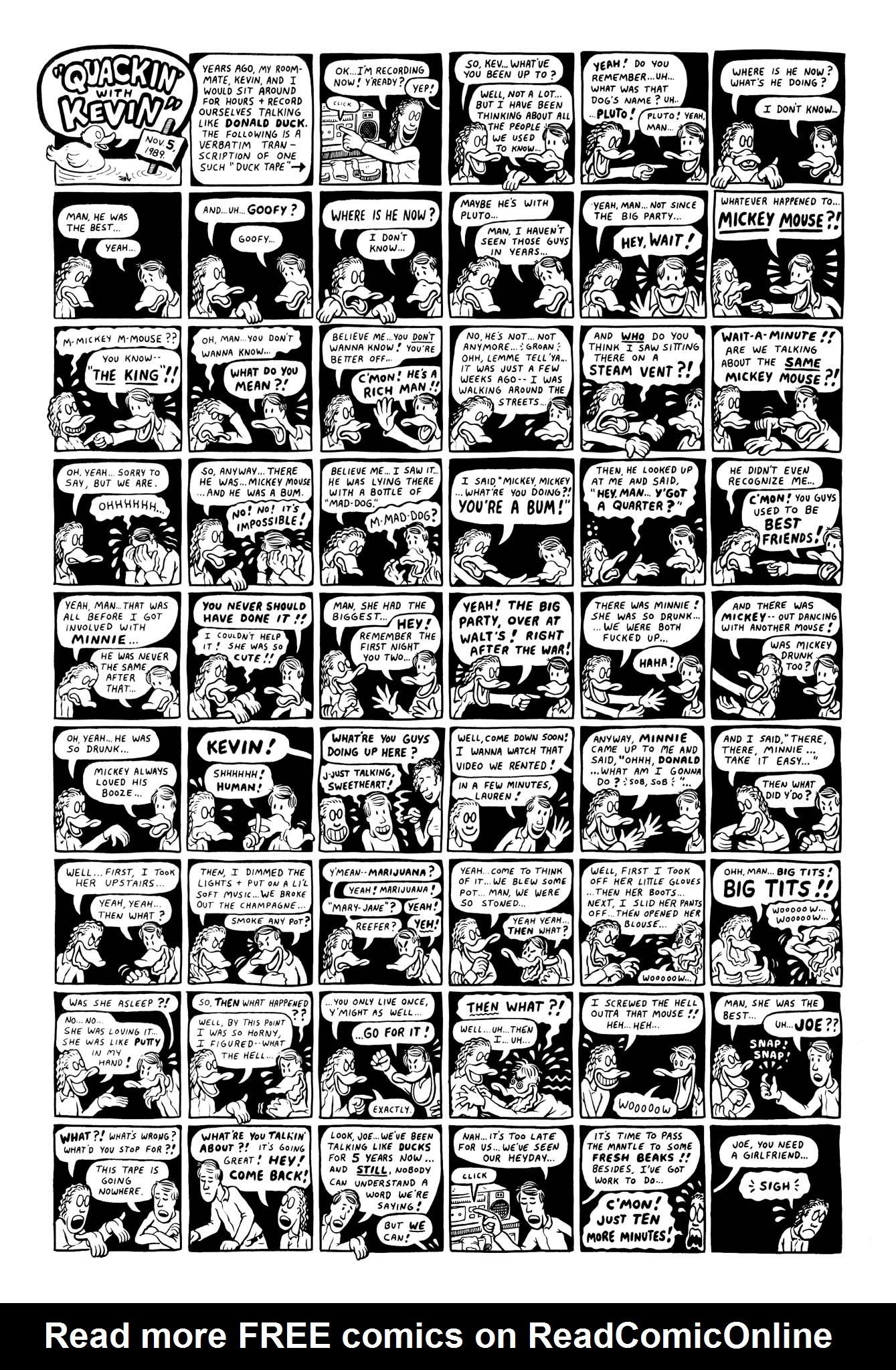 Read online Peepshow: The Cartoon Diary of Joe Matt comic -  Issue # Full - 48