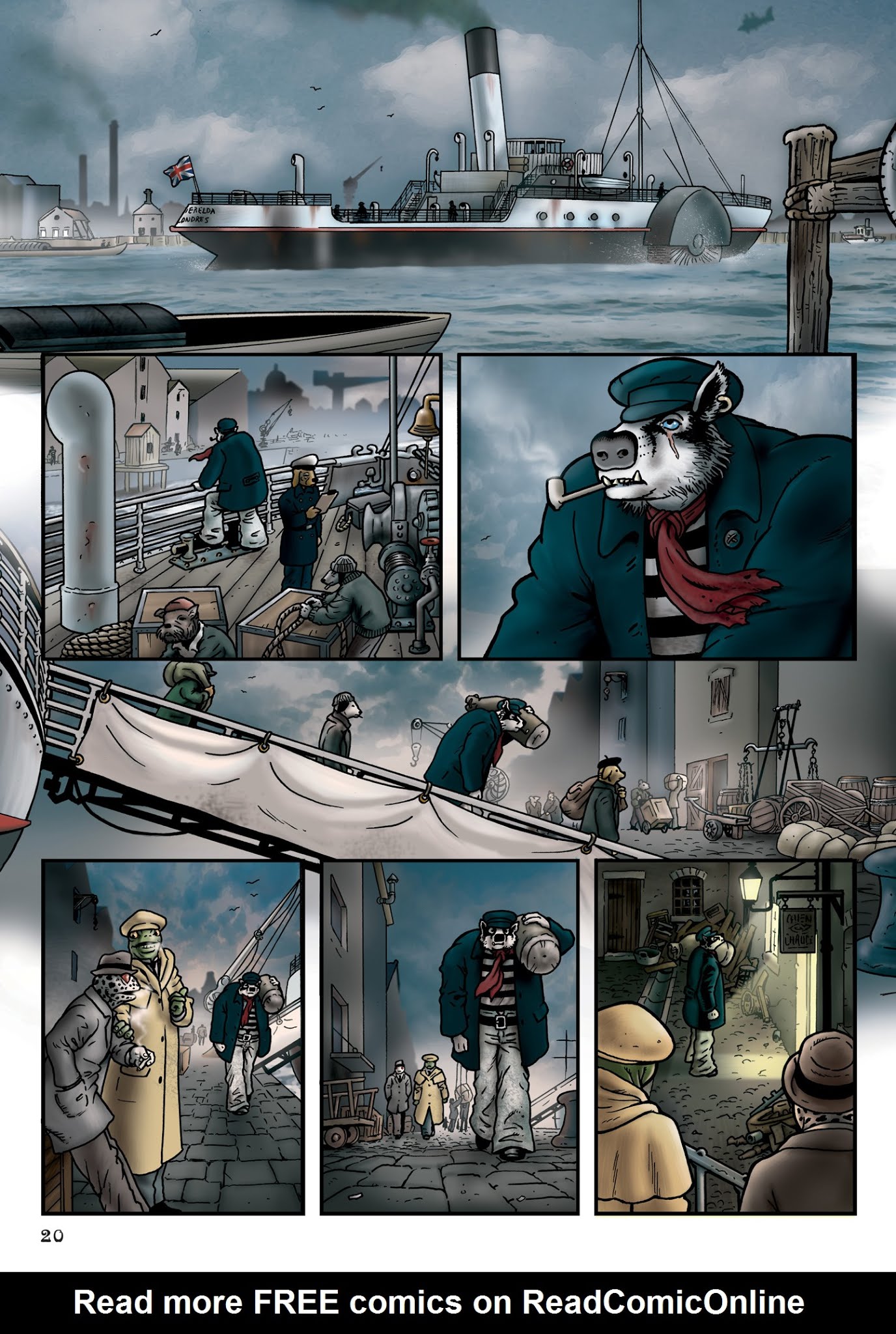Read online Grandville Force Majeur comic -  Issue # TPB (Part 1) - 22