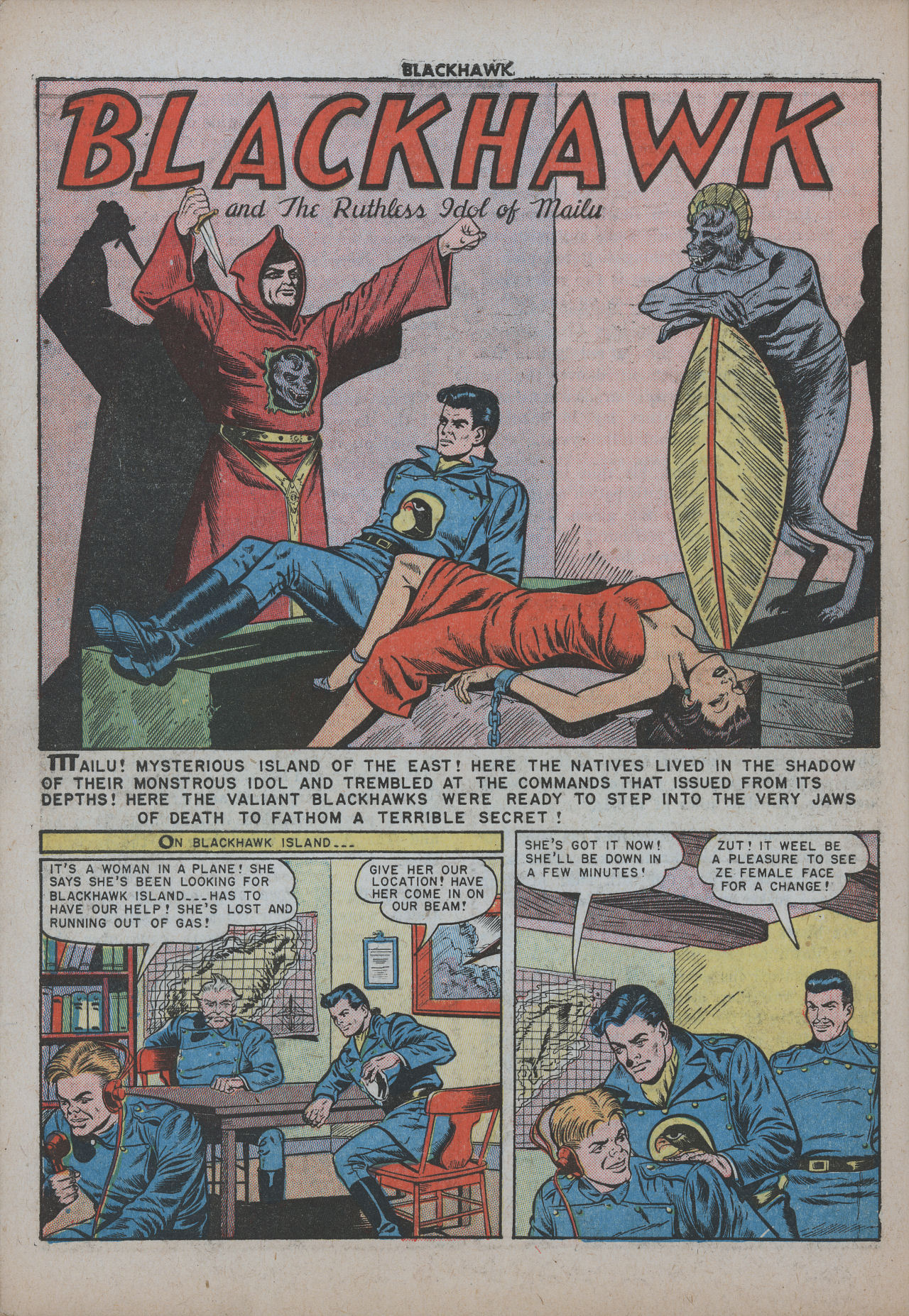 Read online Blackhawk (1957) comic -  Issue #34 - 43