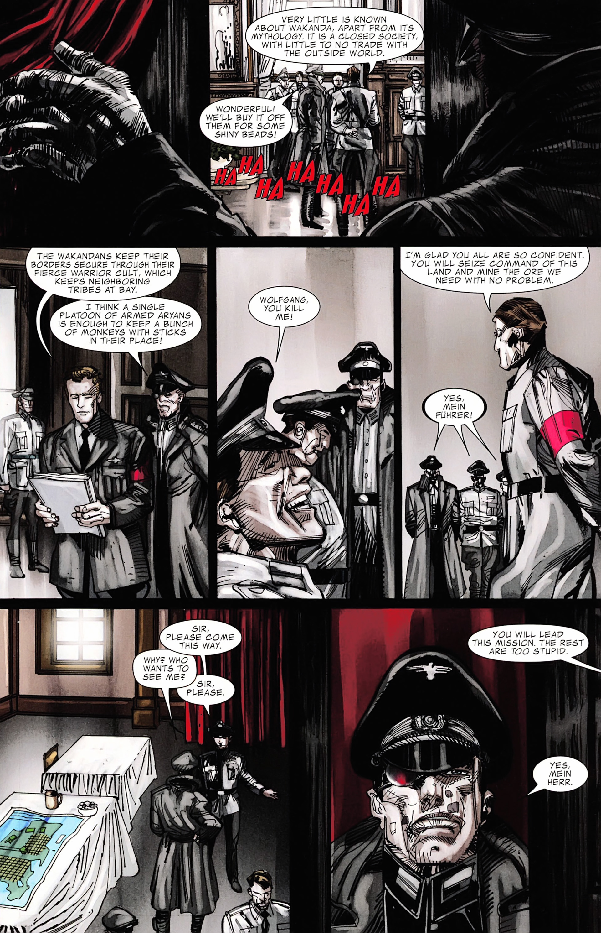 Black Panther/Captain America: Flags Of Our Fathers 1 Page 8