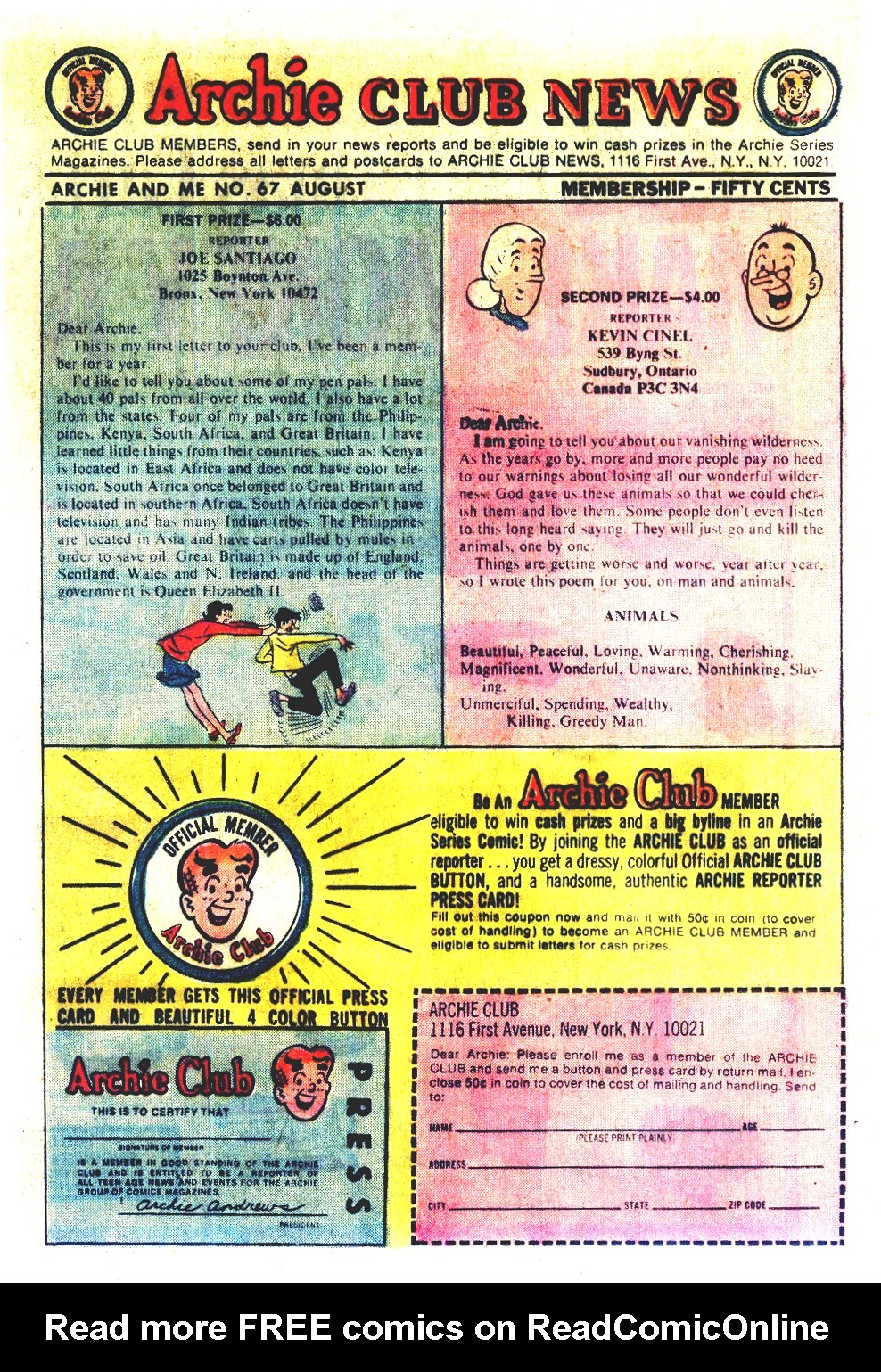 Read online Archie and Me comic -  Issue #67 - 17