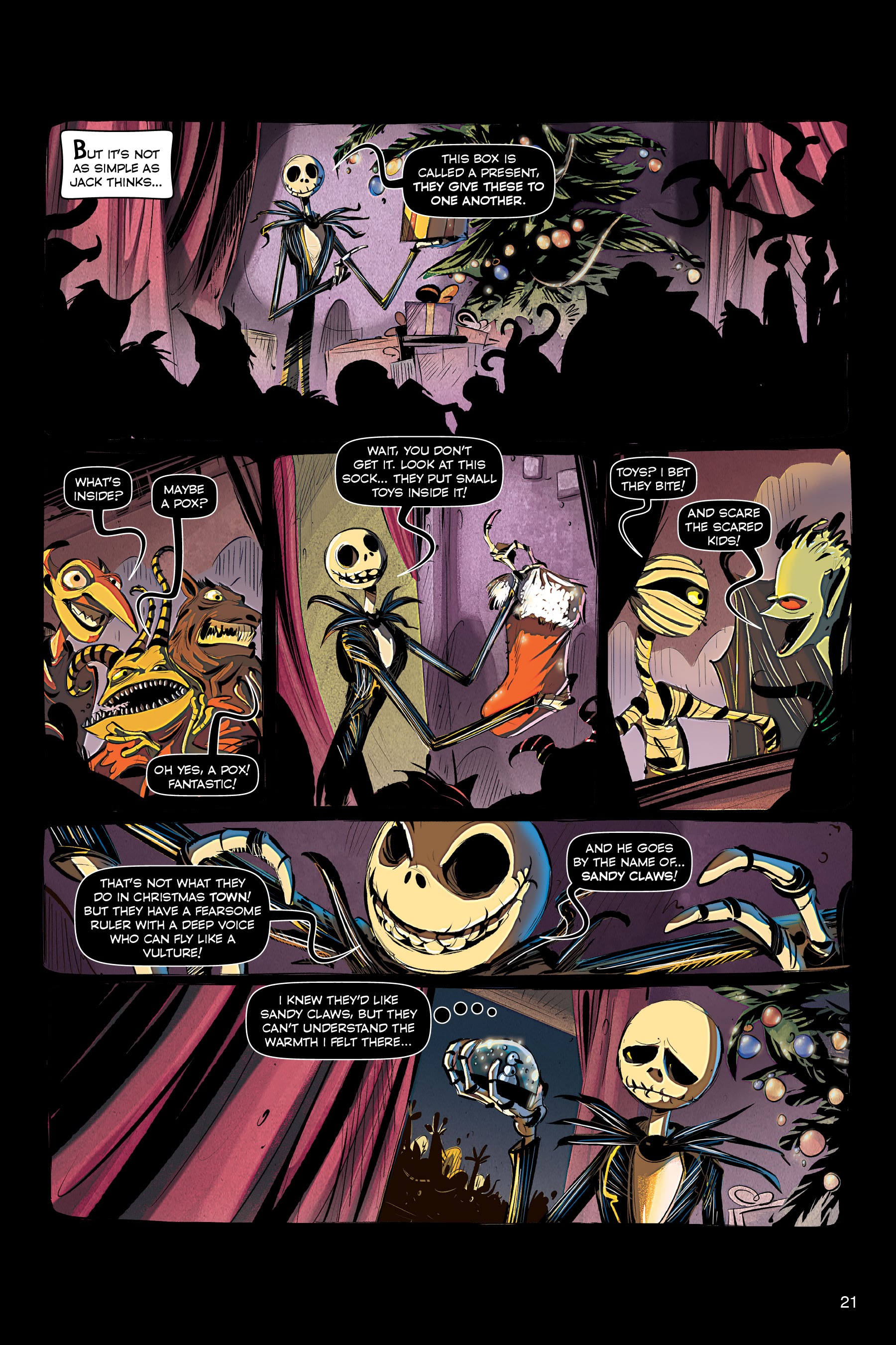Read online Disney The Nightmare Before Christmas: The Story of the Movie in Comics comic -  Issue # Full - 20