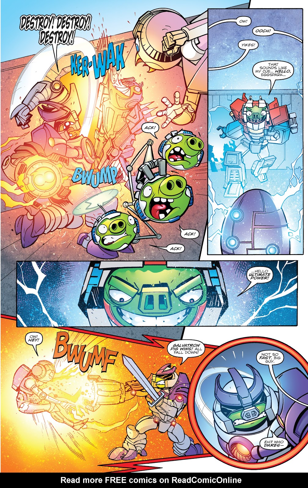 1008px x 1600px - Angry Birds Transformers Issue 4 | Viewcomic reading comics online for free  2021