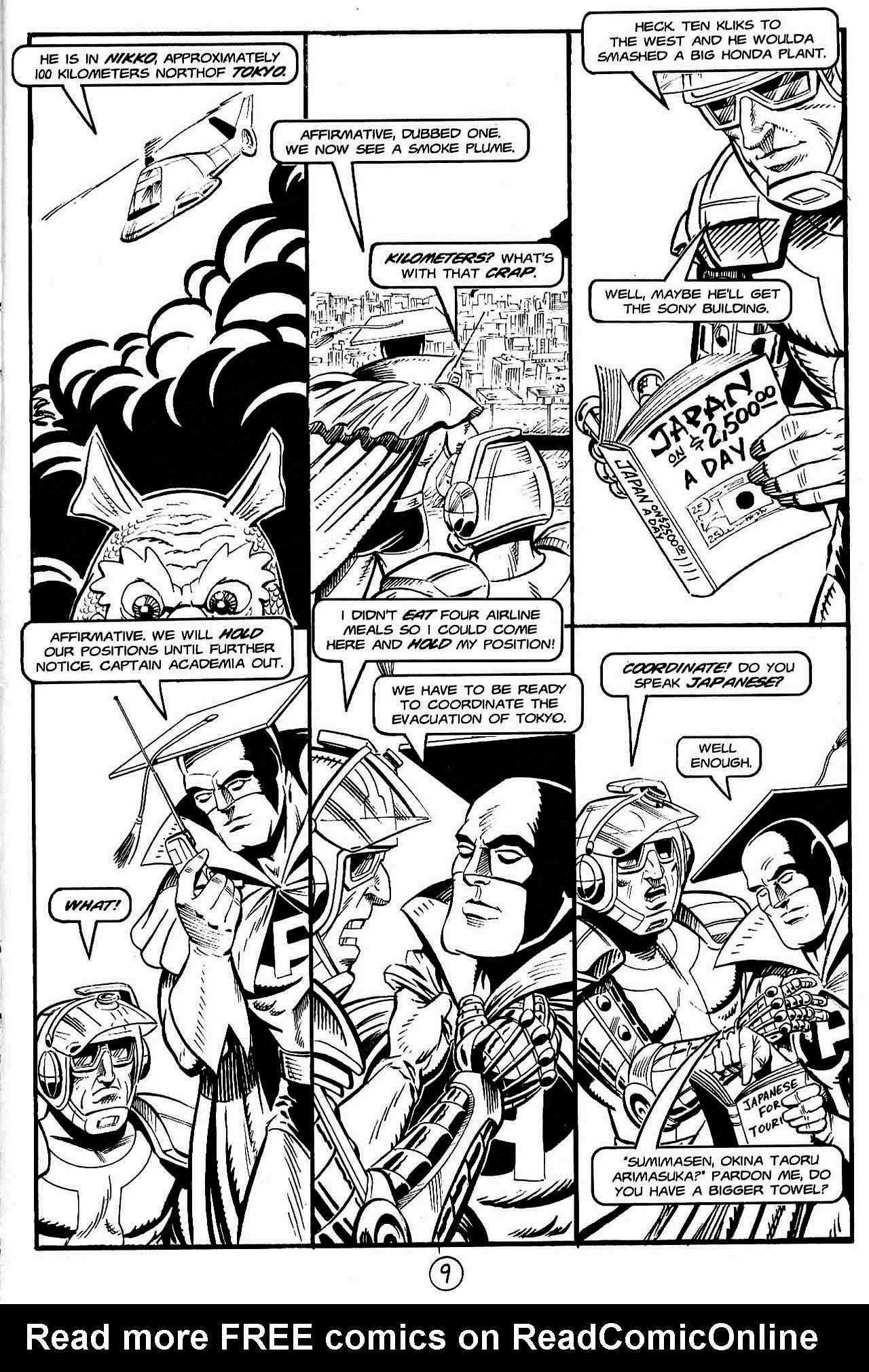 Read online Paul the Samurai (1992) comic -  Issue #9 - 10