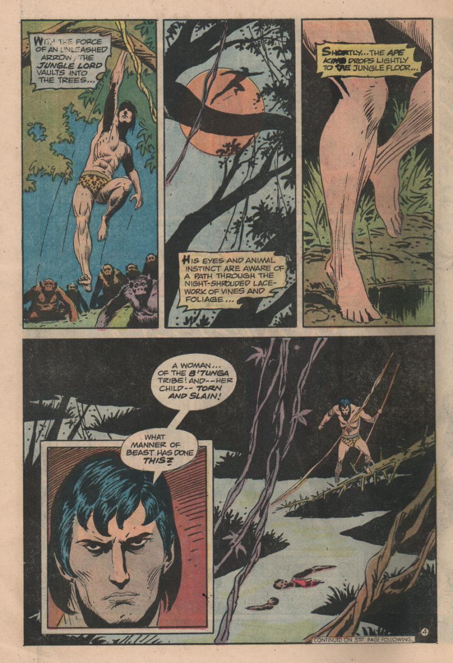 Read online Tarzan (1972) comic -  Issue #225 - 5