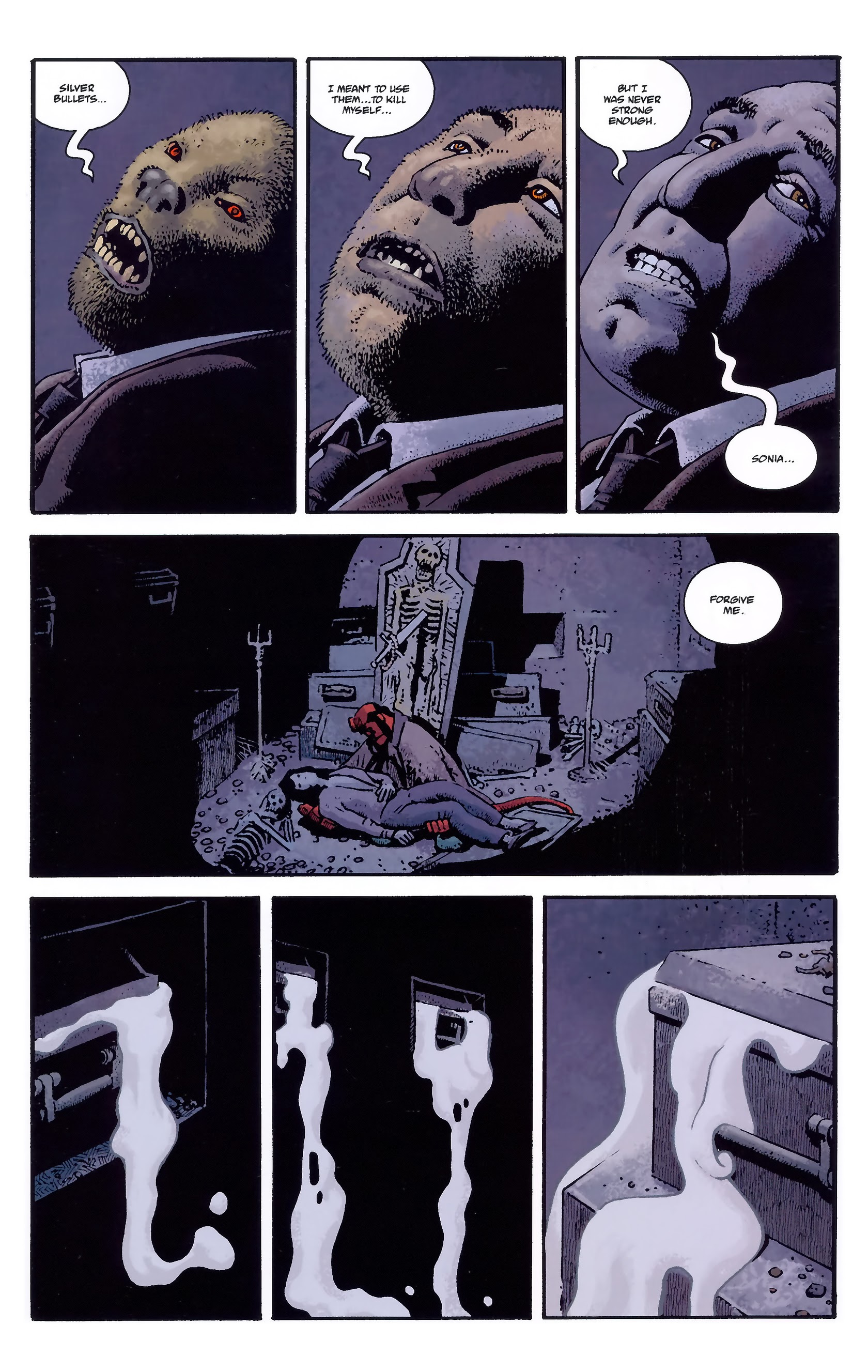 Read online Hellboy: House of the Living Dead comic -  Issue # TPB - 44