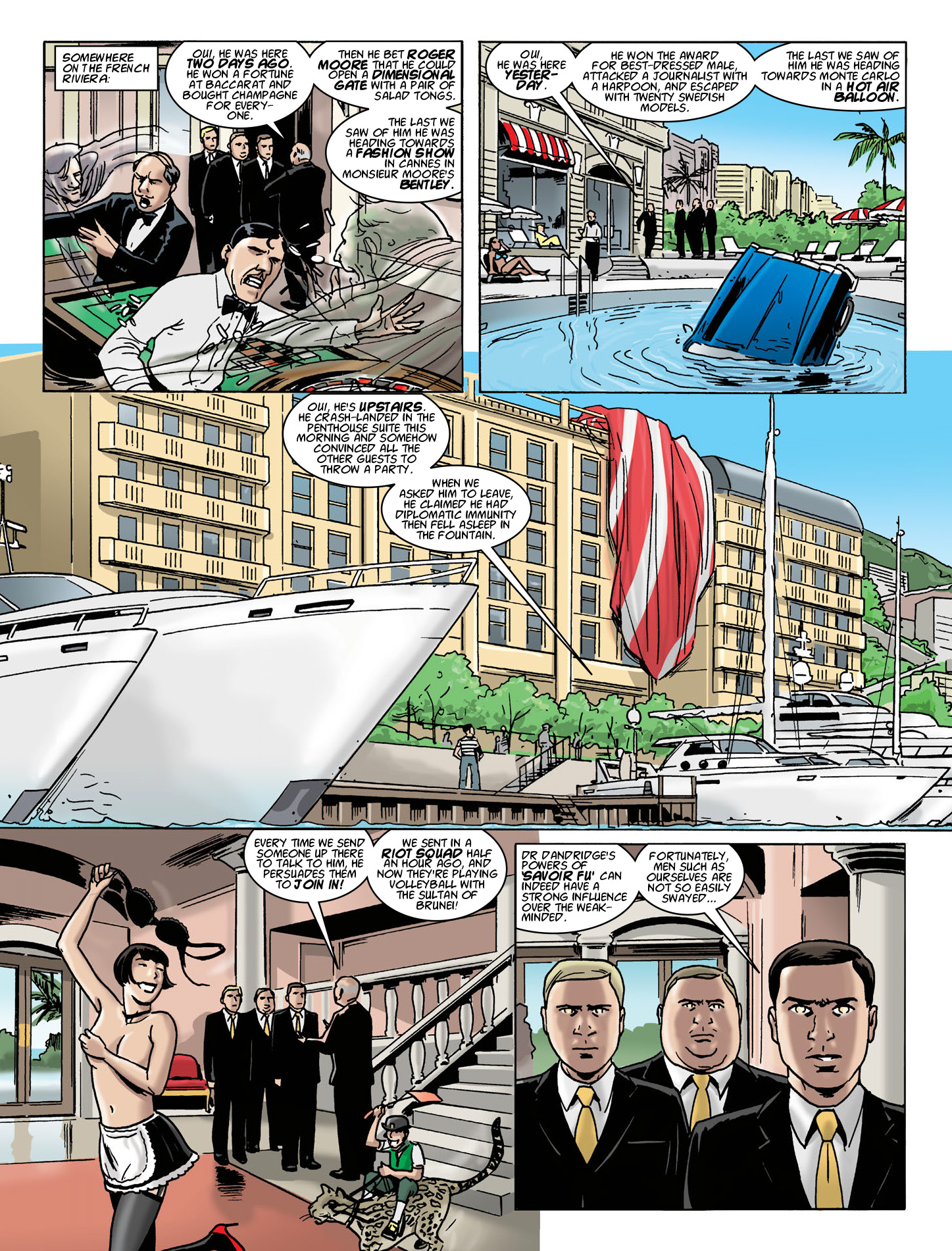 Read online Dandridge: Return of the Chap comic -  Issue # TPB - 76
