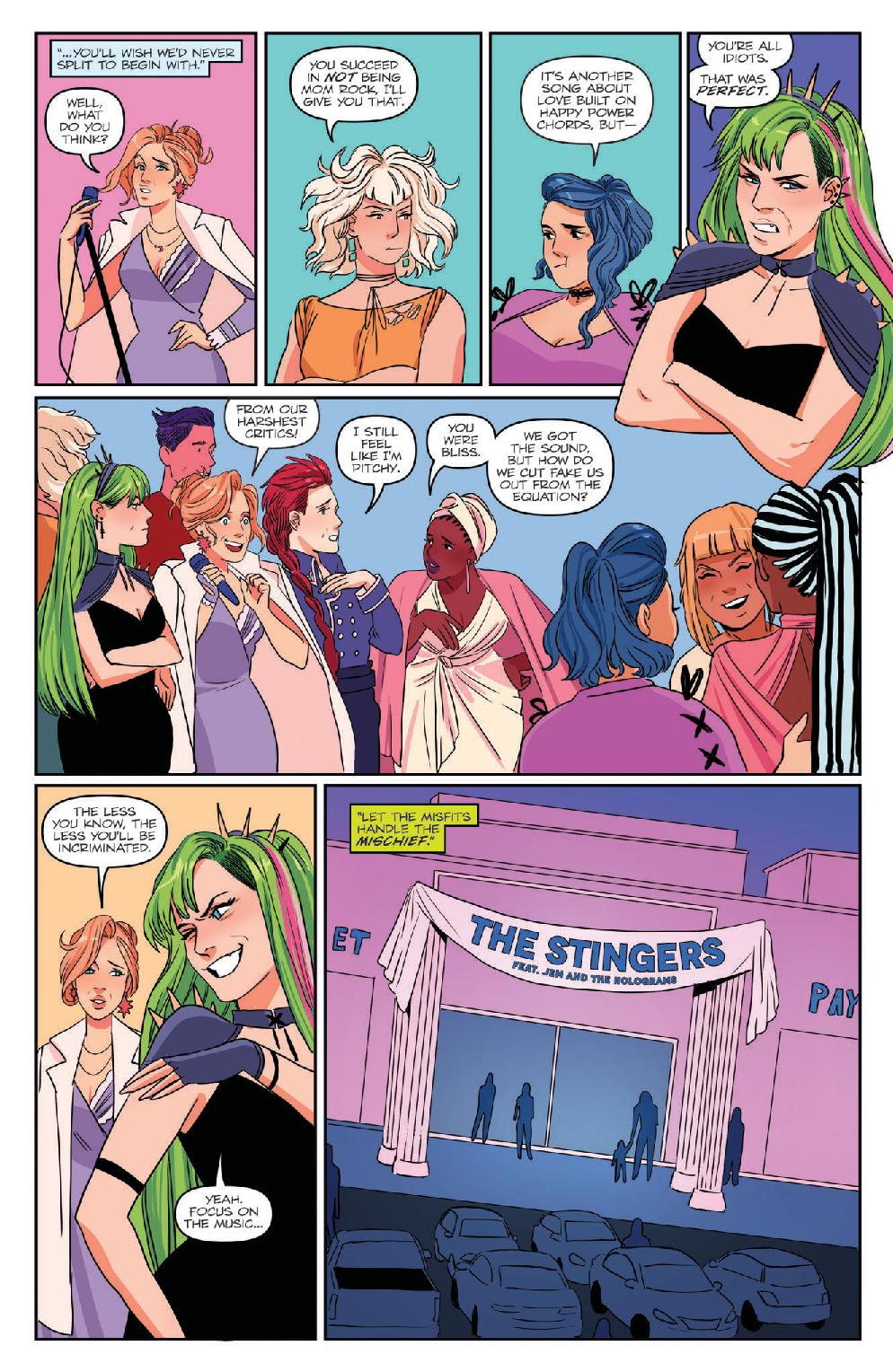 Read online Jem and the Holograms 20/20 comic -  Issue # Full - 20