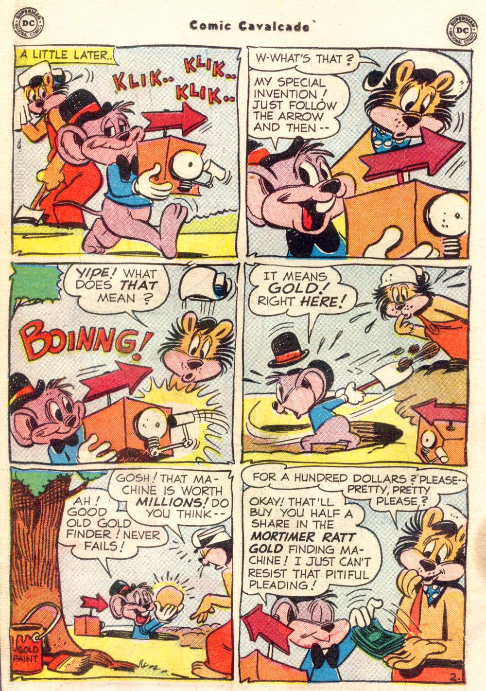 Read online Comic Cavalcade comic -  Issue #45 - 38