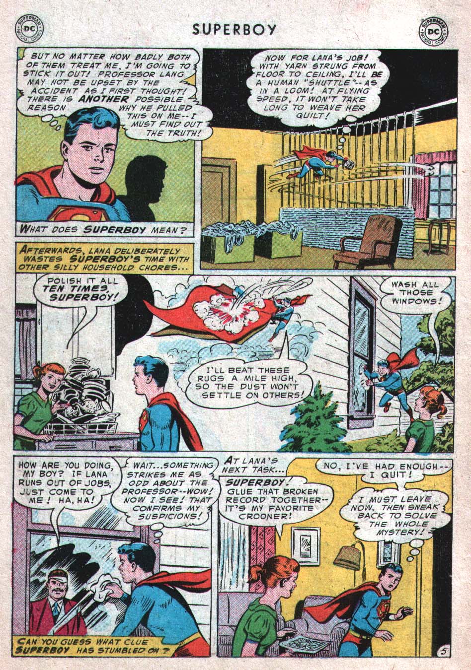 Read online Superboy (1949) comic -  Issue #46 - 14