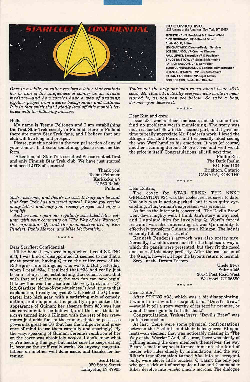 Read online Star Trek: The Next Generation (1989) comic -  Issue #41 - 26