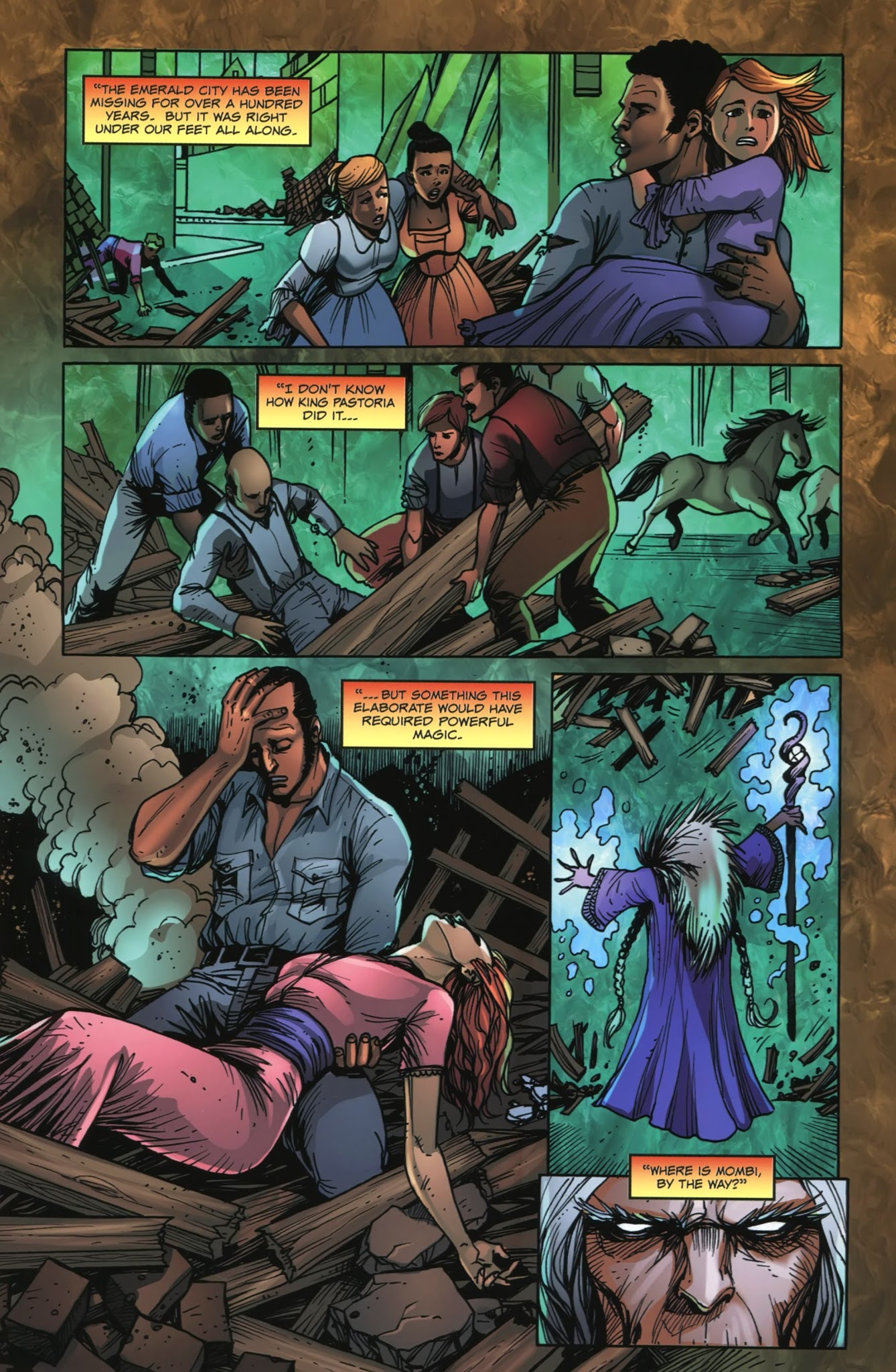 Read online Legend of Oz: The Wicked West comic -  Issue #18 - 6