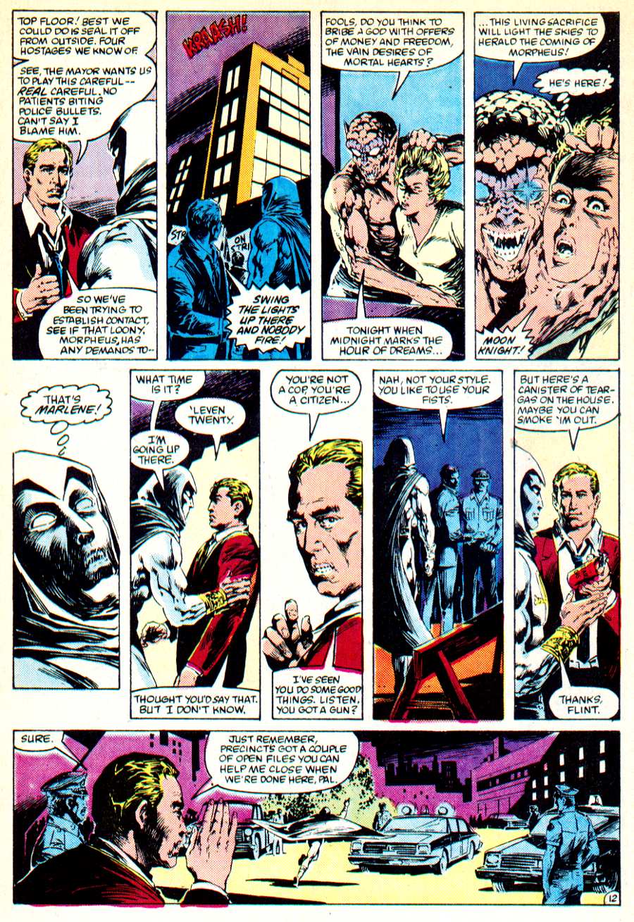 Read online Moon Knight (1985) comic -  Issue #3 - 13