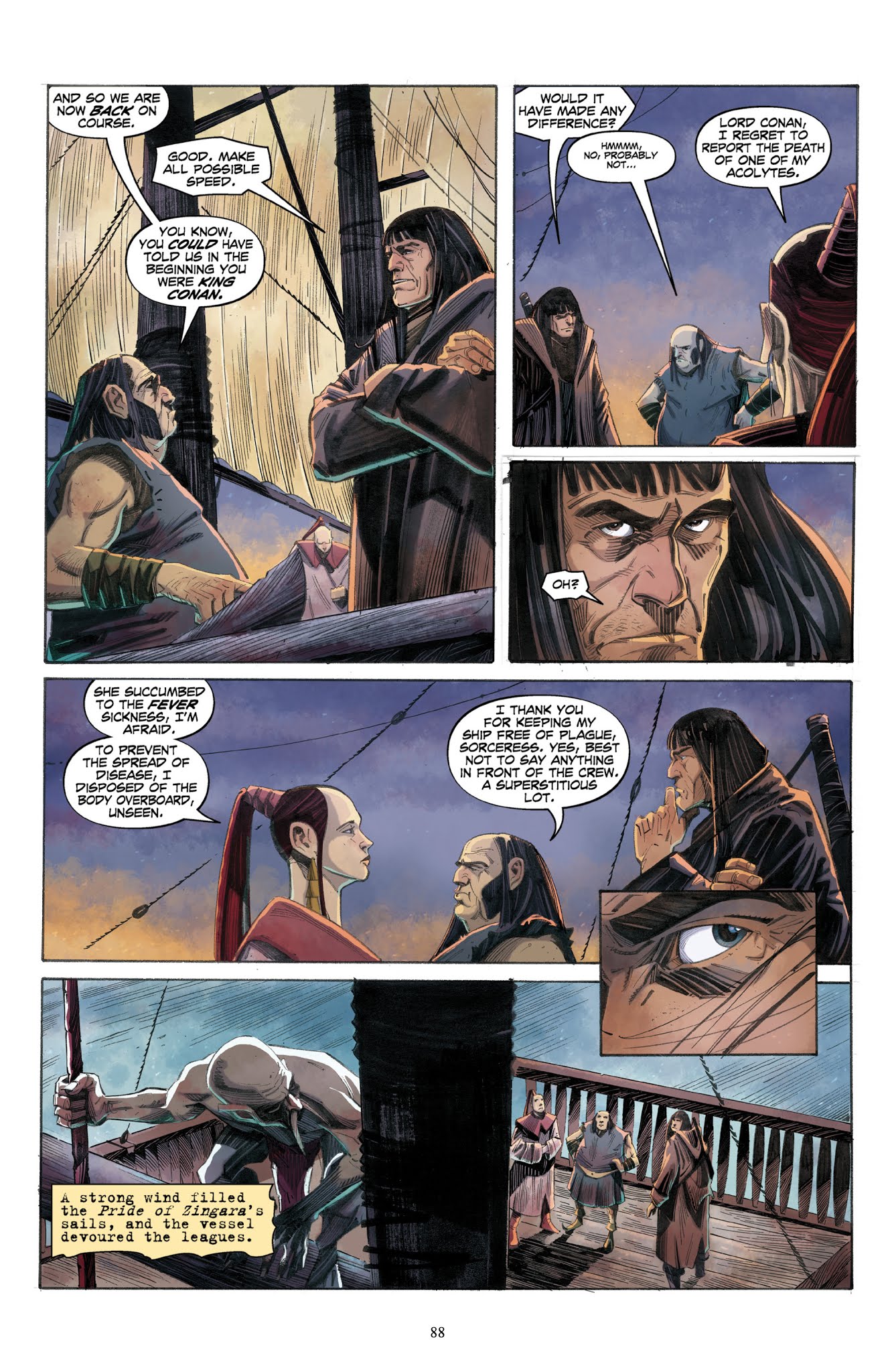 Read online Conan: The Phantoms of the Black Coast comic -  Issue # TPB - 87