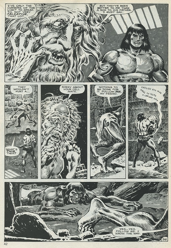 Read online The Savage Sword Of Conan comic -  Issue #134 - 42
