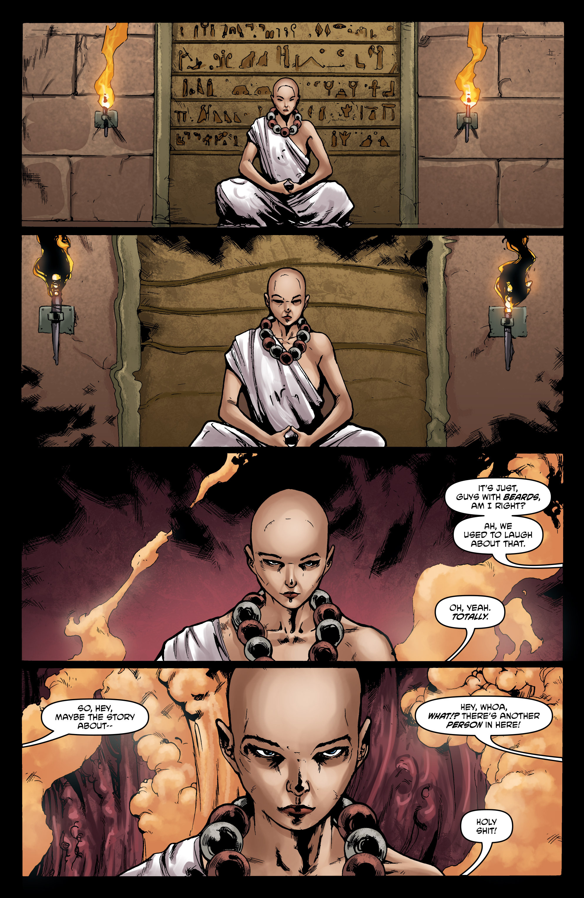 Read online God Is Dead comic -  Issue #41 - 17