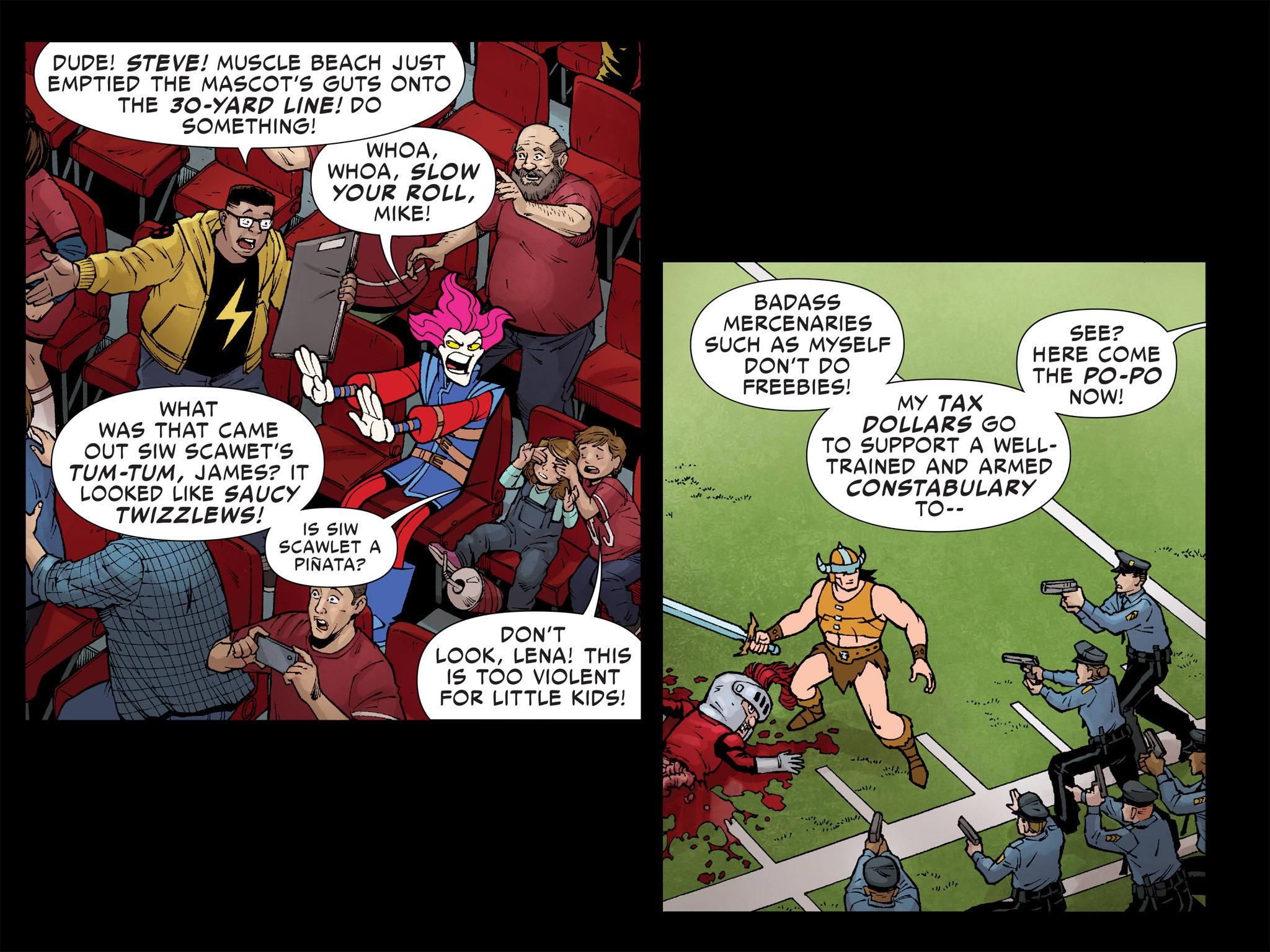 Read online Slapstick Infinite Comic comic -  Issue #2 - 6