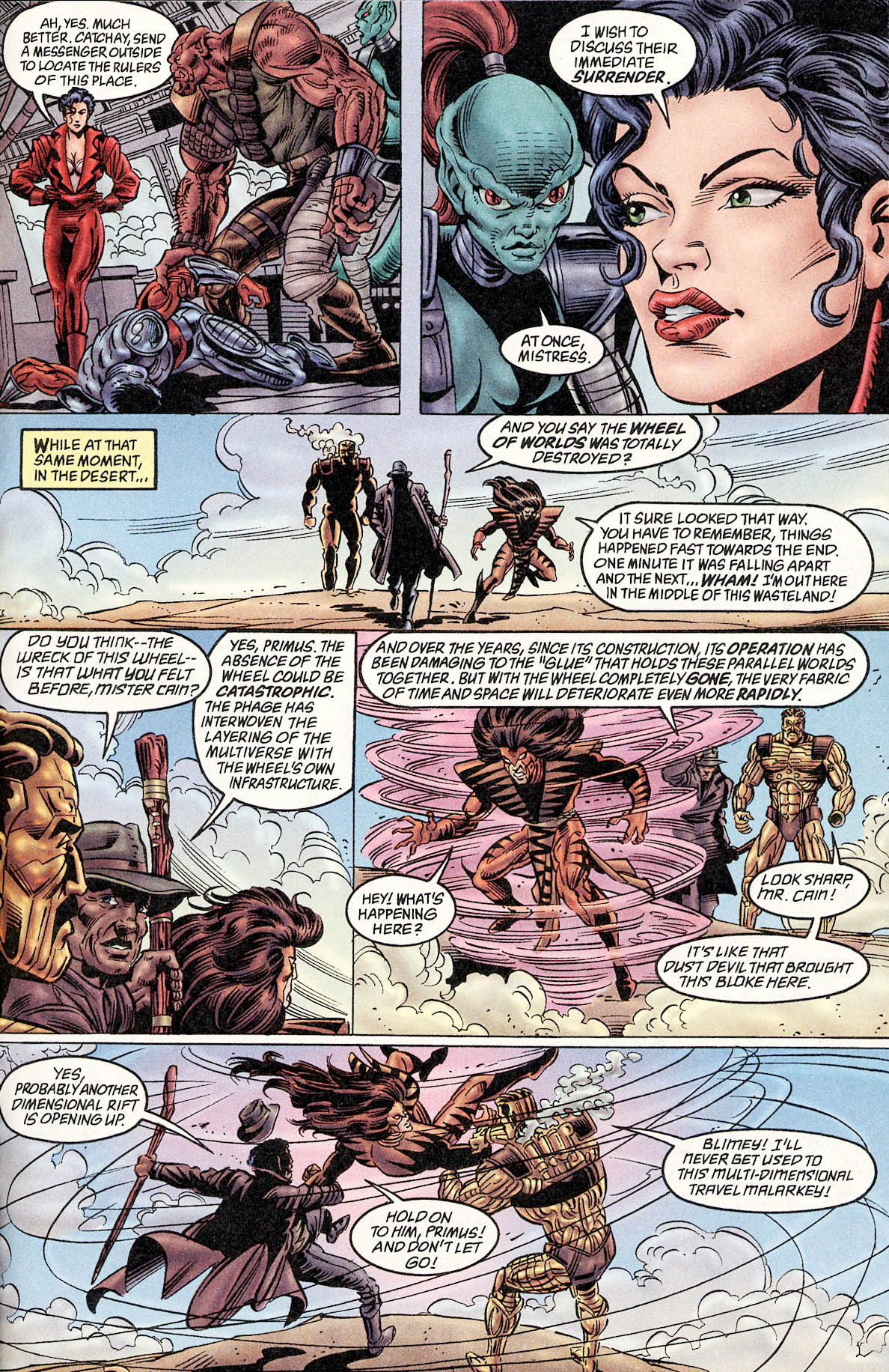 Read online Leonard Nimoy's Primortals (1996) comic -  Issue #0 - 27