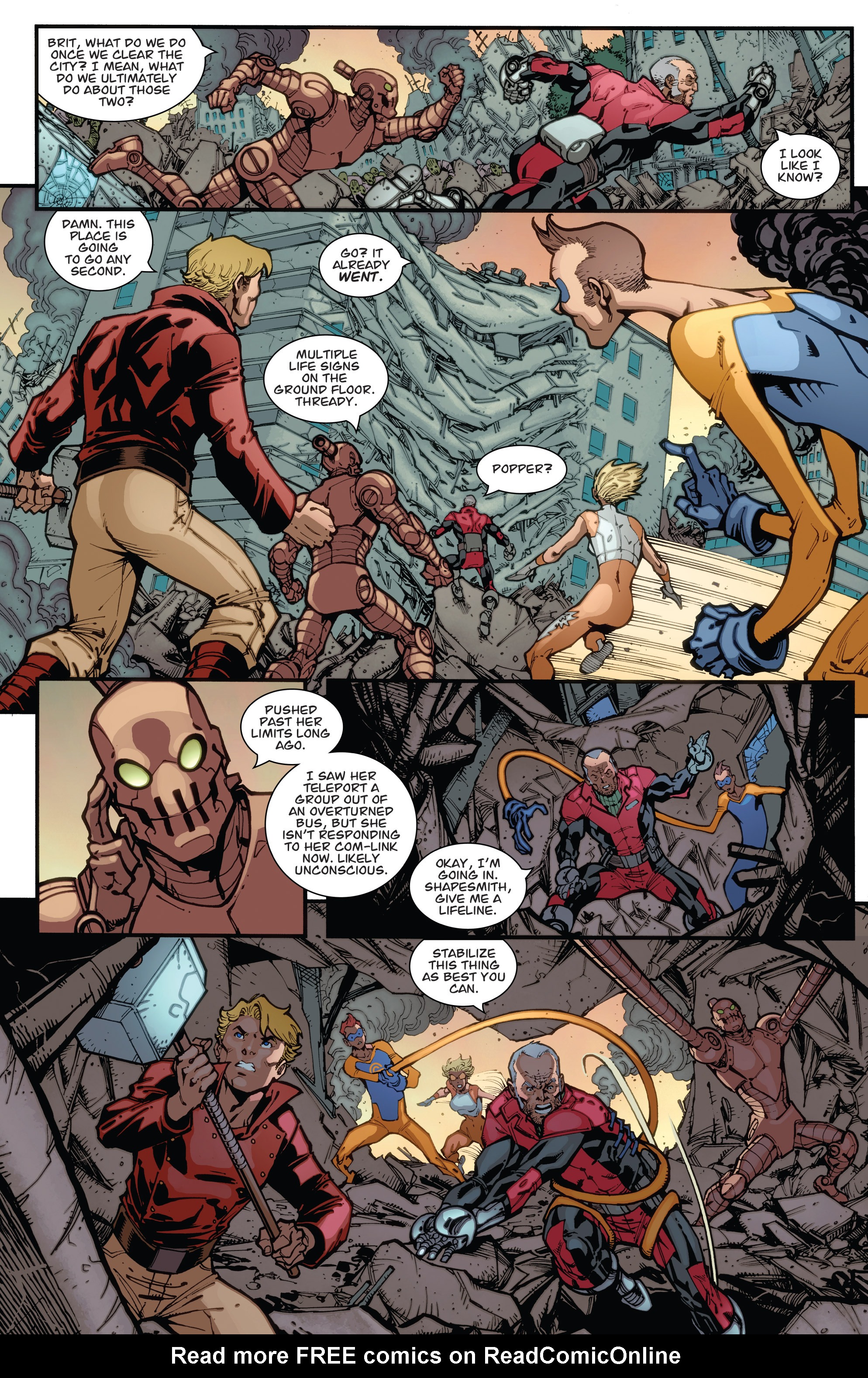 Read online Guarding the Globe (2012) comic -  Issue # _TPB - 118
