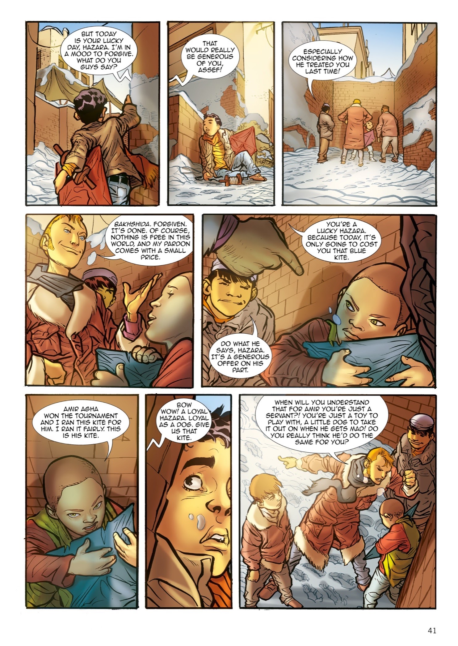 Read online The Kite Runner comic -  Issue # TPB - 42
