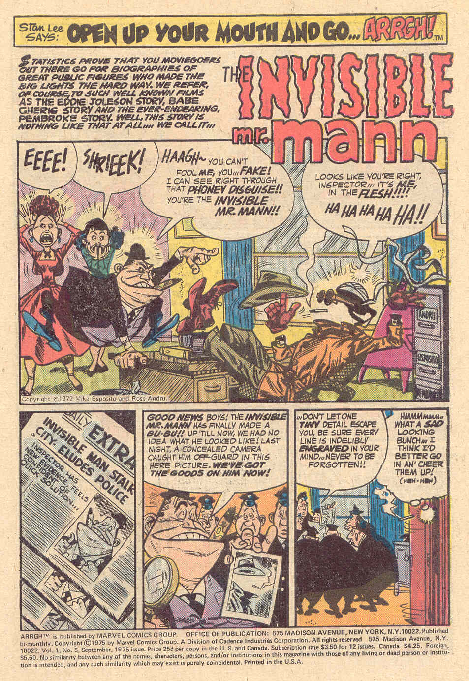 Read online Arrgh ! comic -  Issue #5 - 3