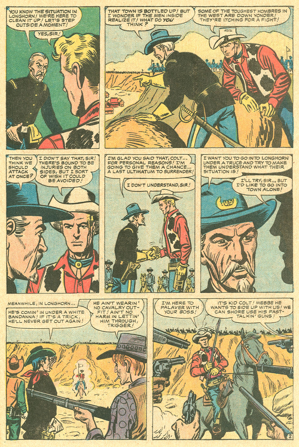 Read online Kid Colt Outlaw comic -  Issue #157 - 29