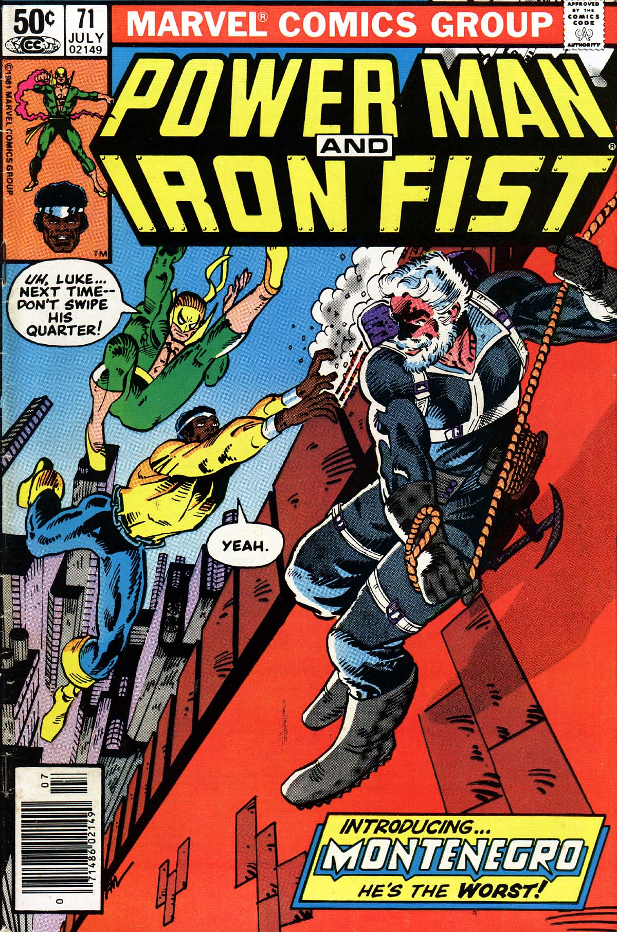 Read online Power Man and Iron Fist (1978) comic -  Issue #71 - 1