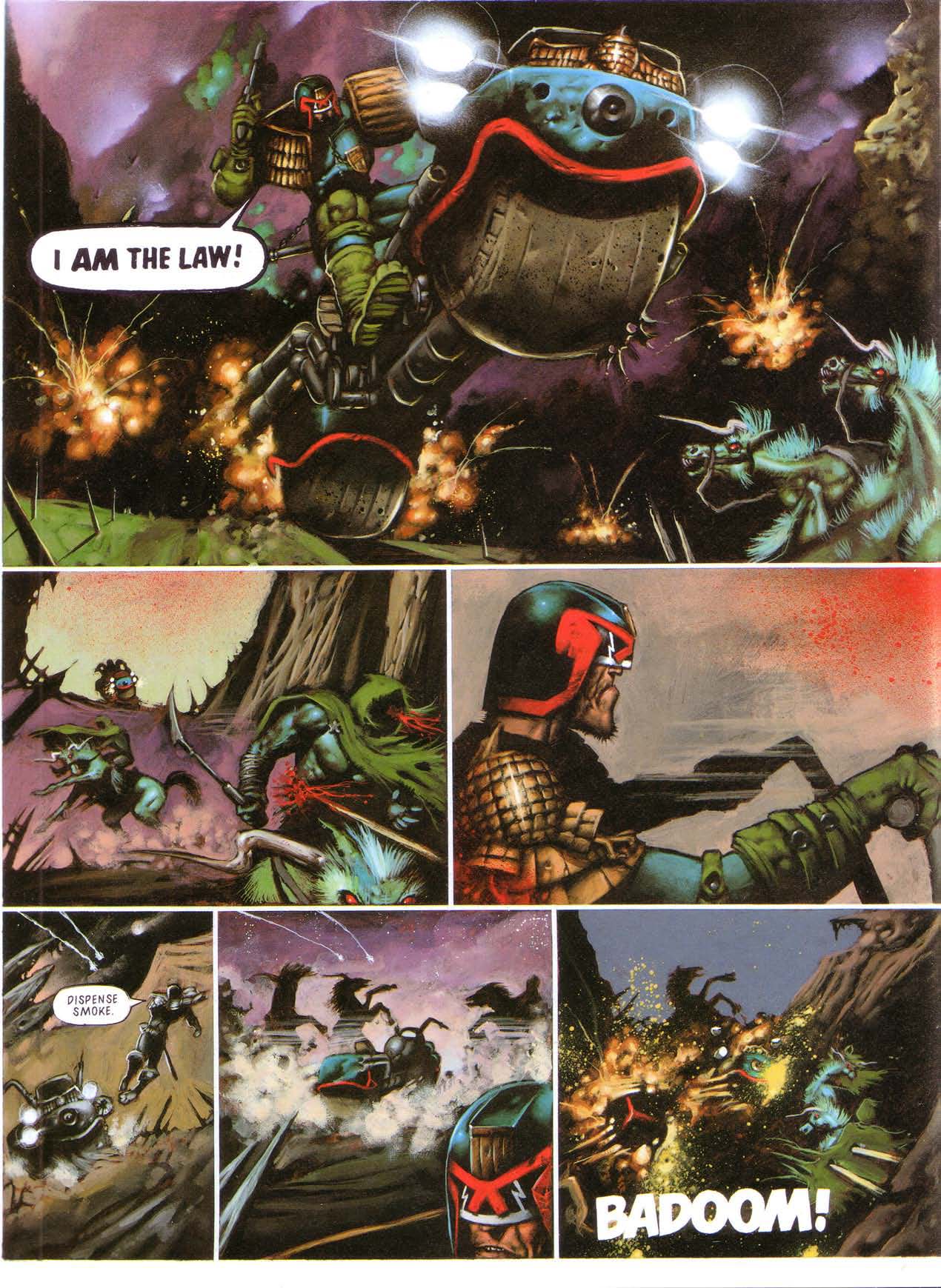 Read online Judge Dredd: Goodnight Kiss comic -  Issue # TPB - 48