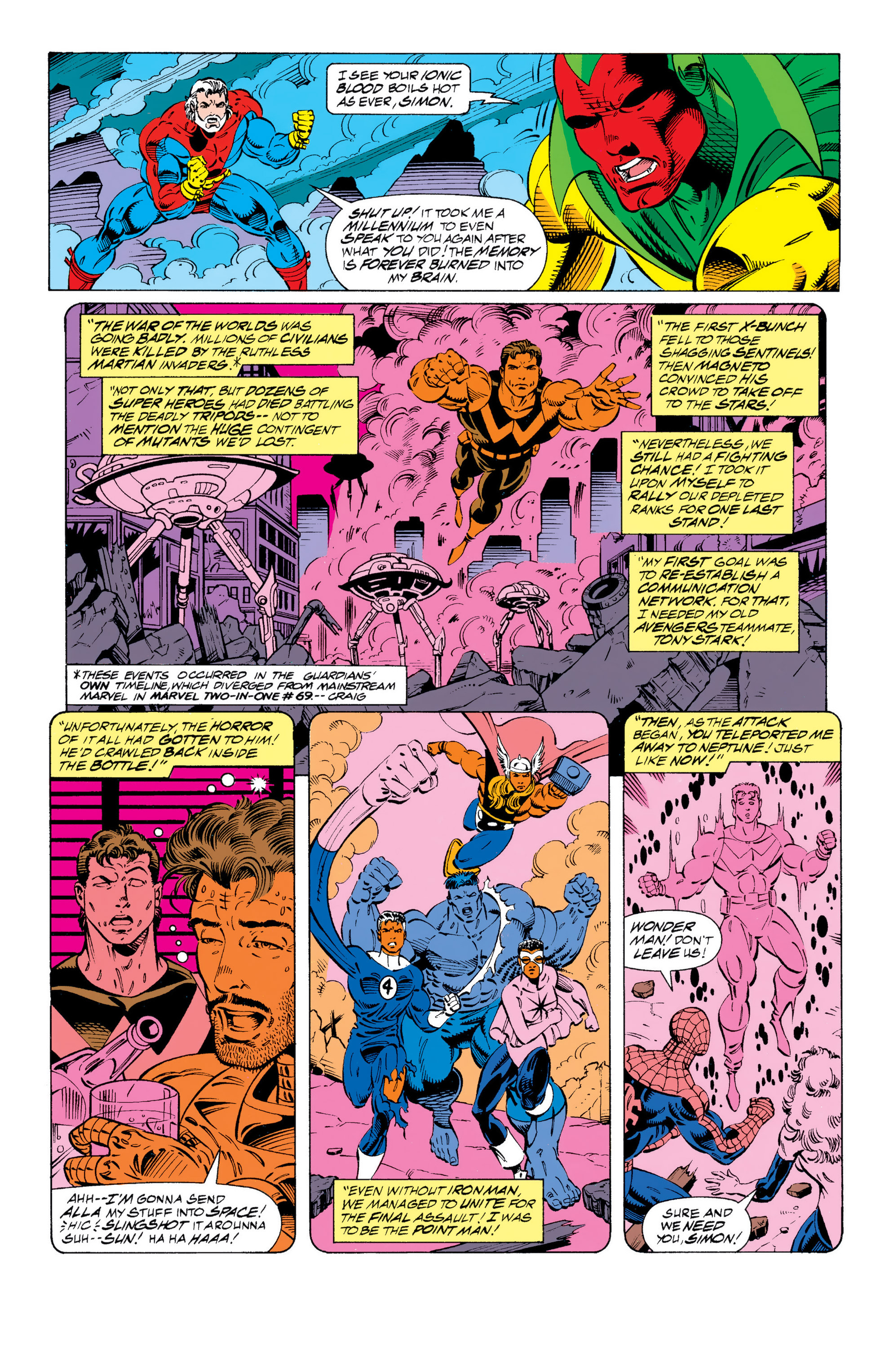 Read online Guardians of the Galaxy (1990) comic -  Issue # _TPB In The Year 3000 2 (Part 3) - 88