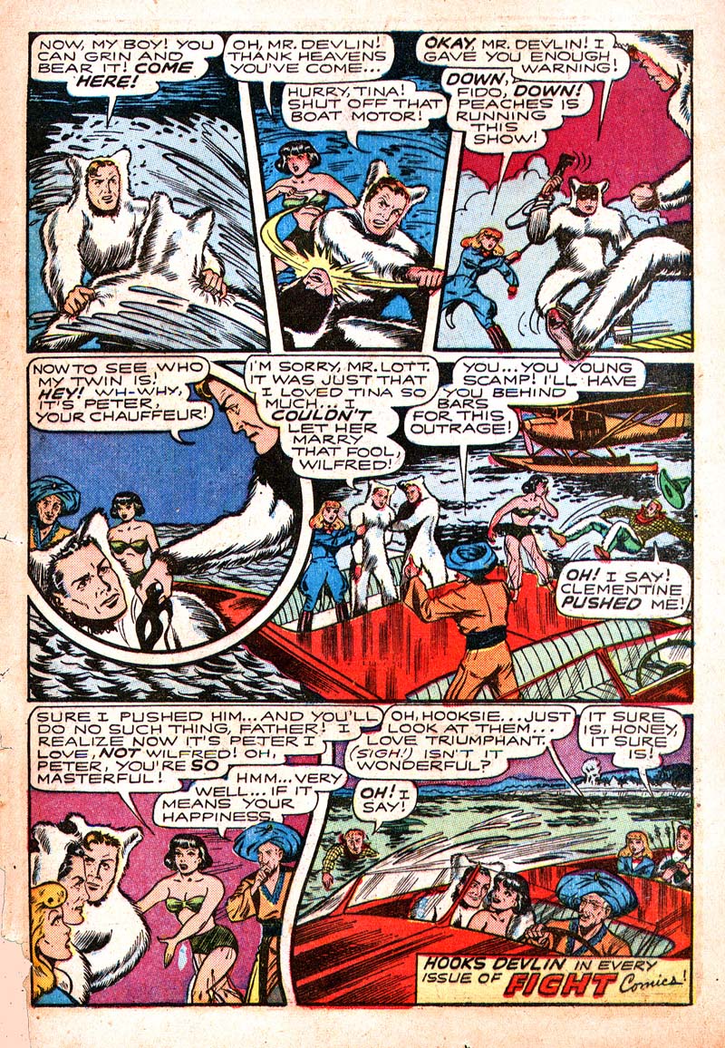 Read online Fight Comics comic -  Issue #52 - 35