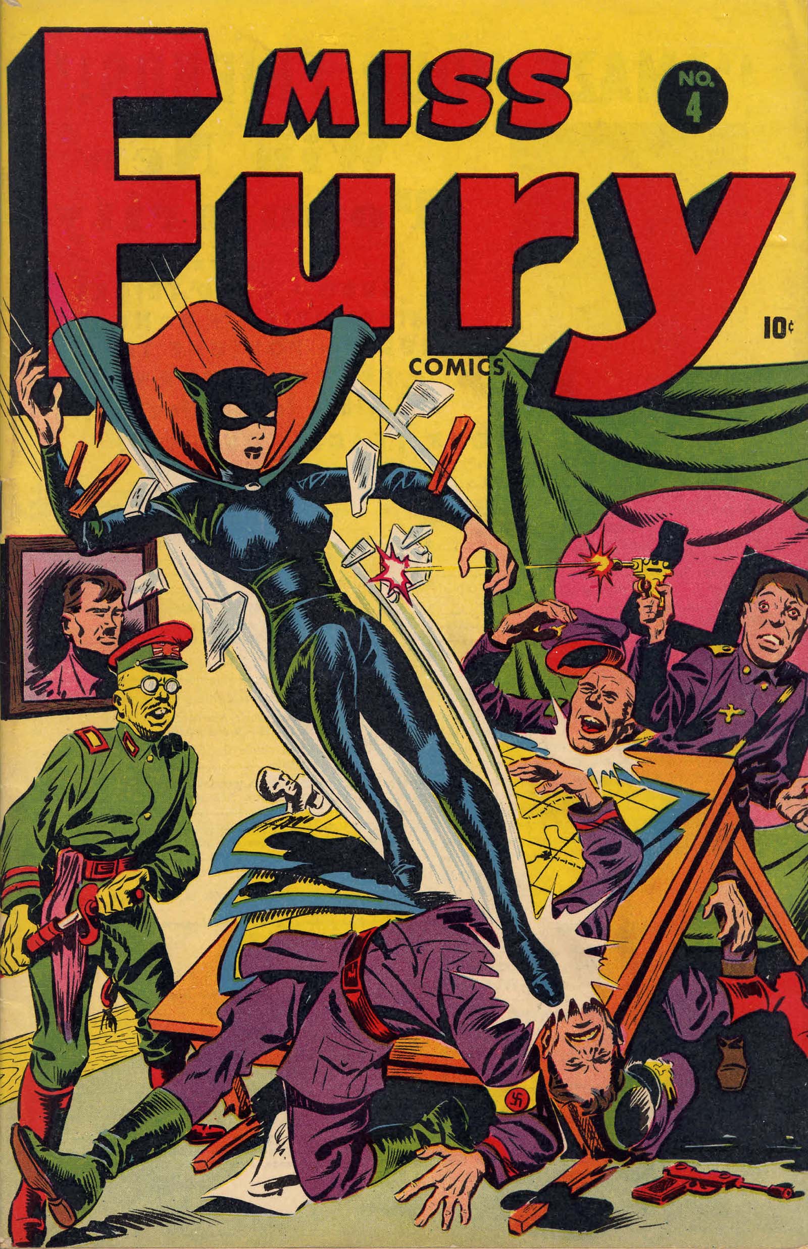 Read online Miss Fury Comics comic -  Issue #4 - 1