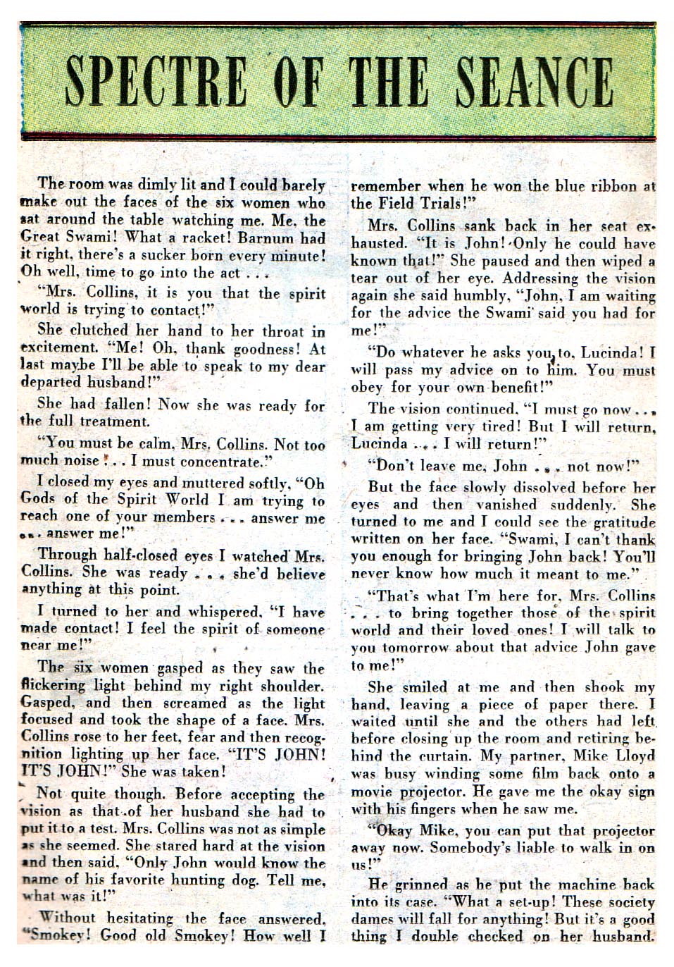 Read online Weird Mysteries (1952) comic -  Issue #3 - 15