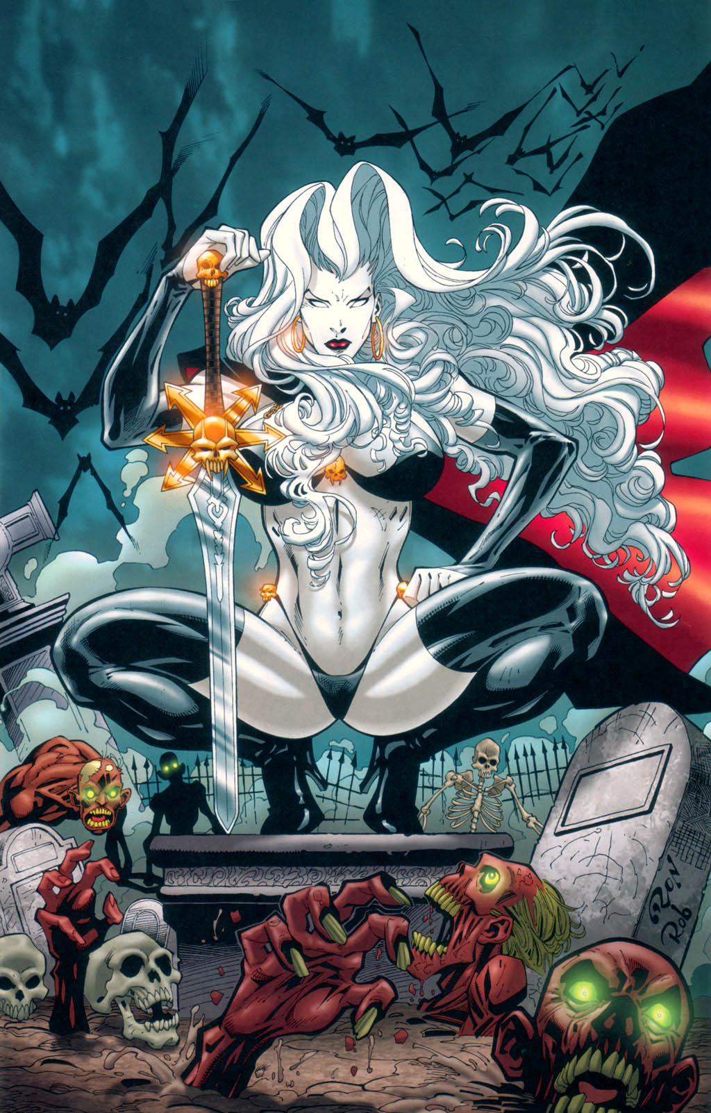 Read online Brian Pulido's Lady Death: Leather & Lace comic -  Issue # Full - 3