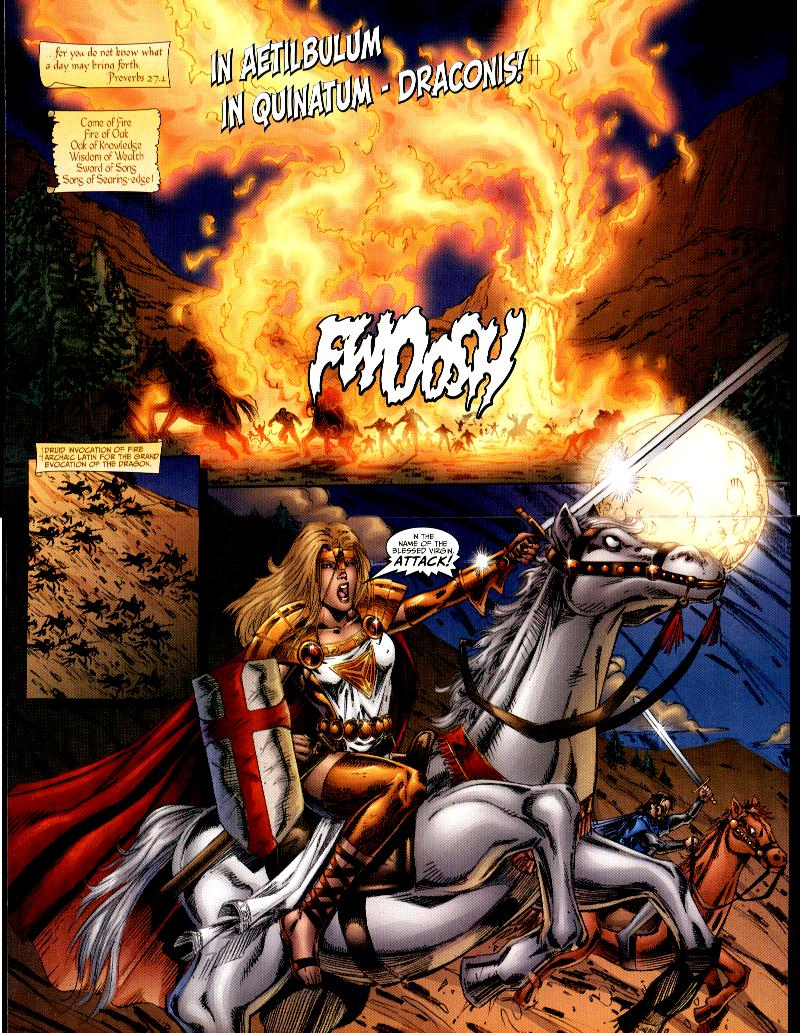 Read online Lady Pendragon (1998) comic -  Issue #1 - 7