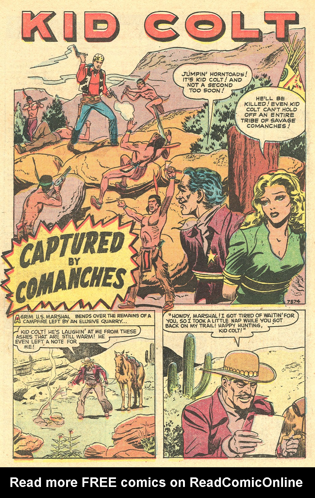 Read online Kid Colt Outlaw comic -  Issue #11 - 24