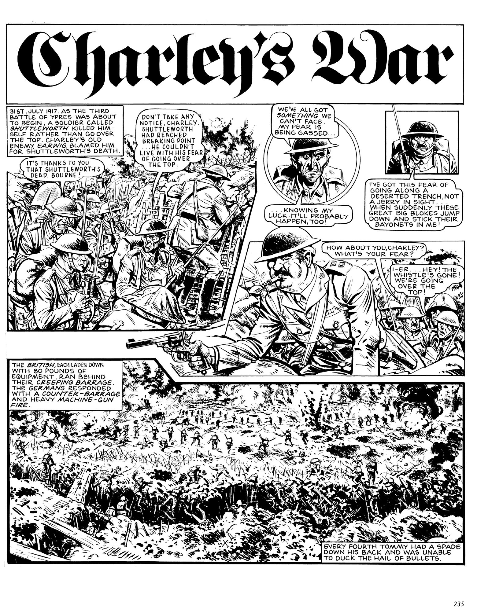 Read online Charley's War: The Definitive Collection comic -  Issue # TPB 2 - 235