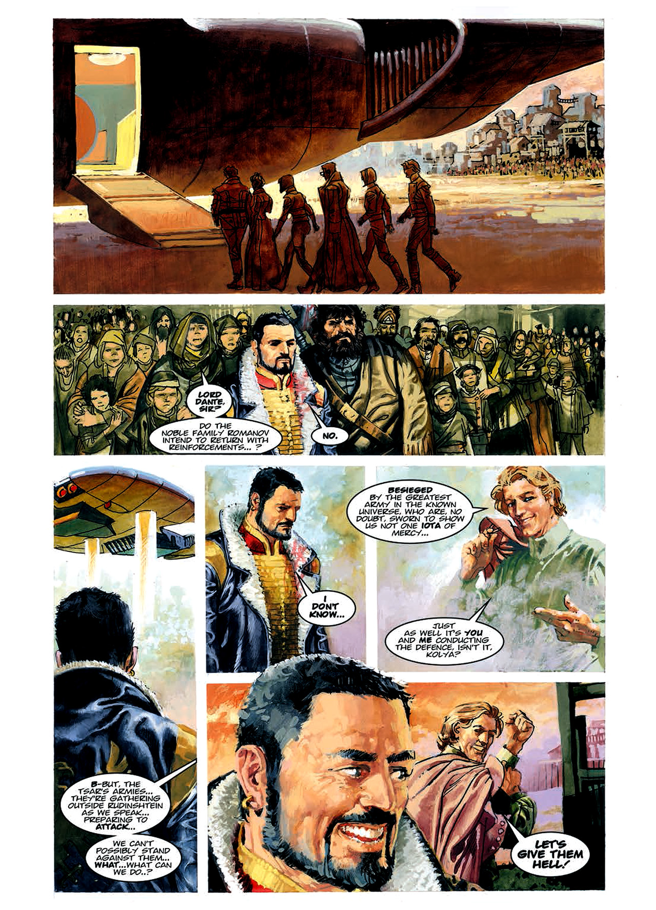 Read online Nikolai Dante comic -  Issue # TPB 5 - 89
