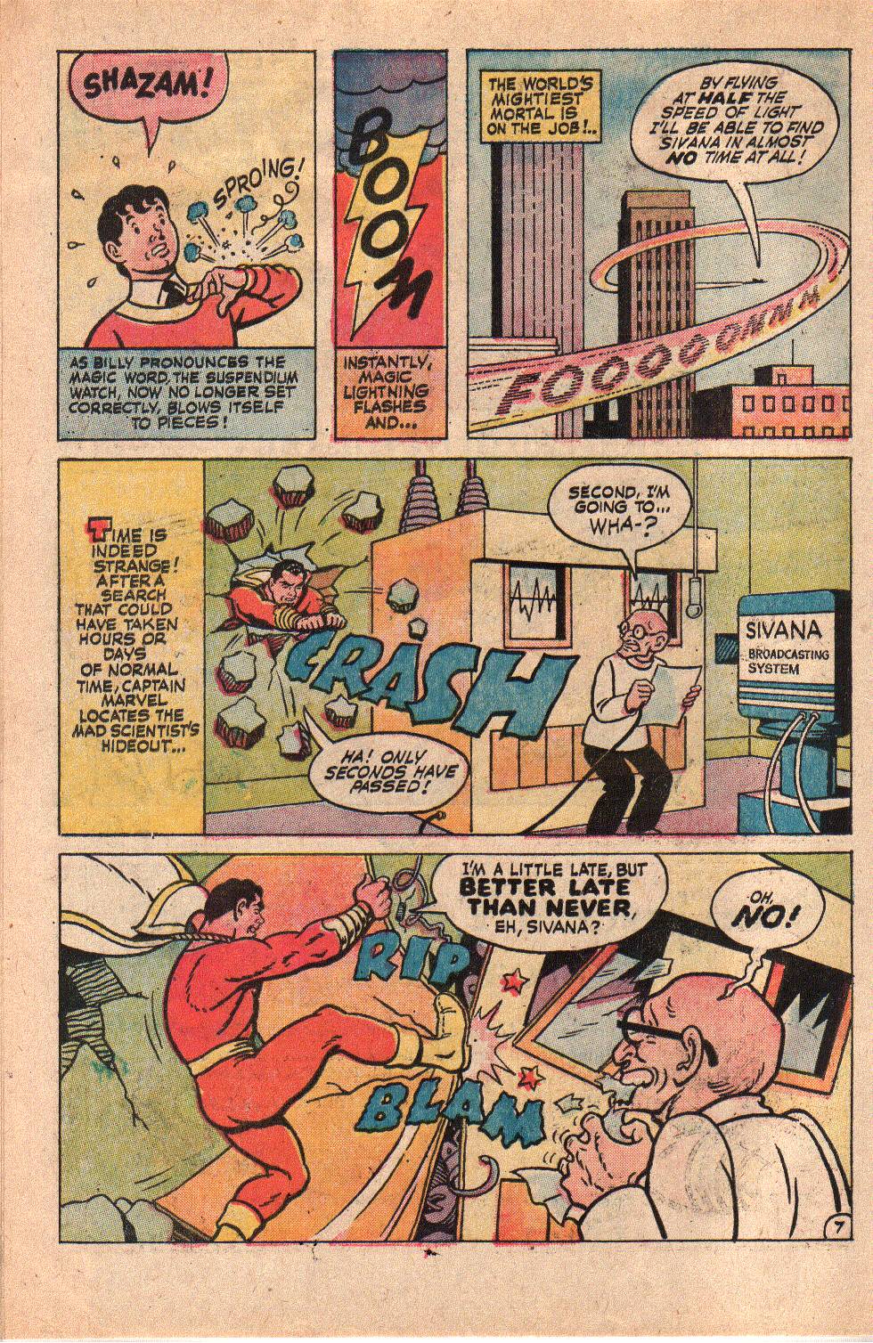 Read online Shazam! (1973) comic -  Issue #6 - 10