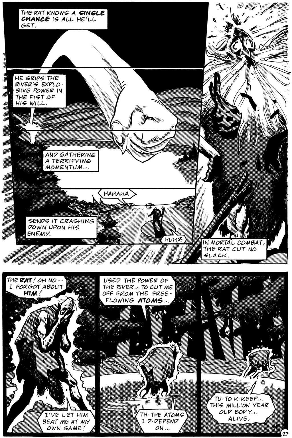 Read online Teenage Mutant Ninja Turtles (1984) comic -  Issue #26 - 29