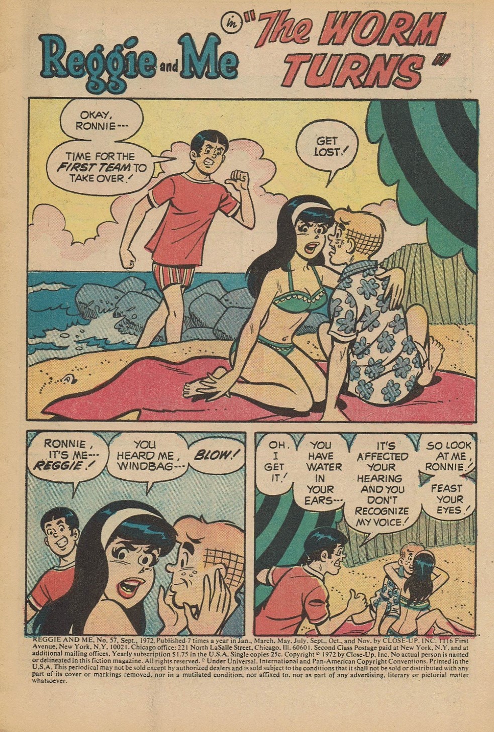 Read online Reggie and Me (1966) comic -  Issue #57 - 3